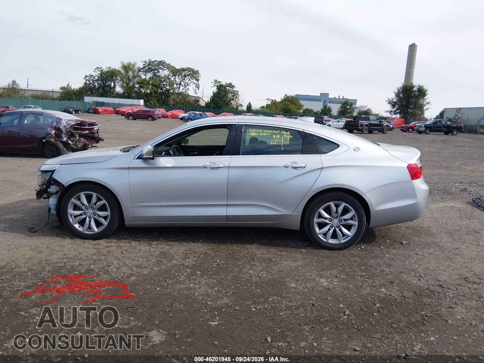 CHEVROLET IMPALA 2017 - 1G1105S31HU163620