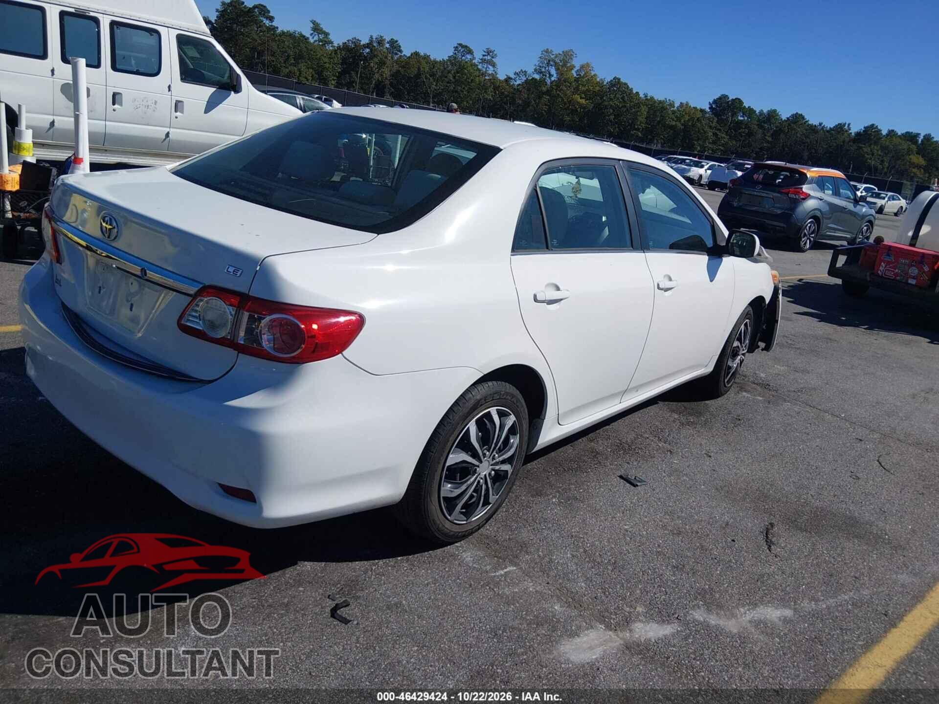 TOYOTA COROLLA 2013 - 2T1BU4EE0DC098743