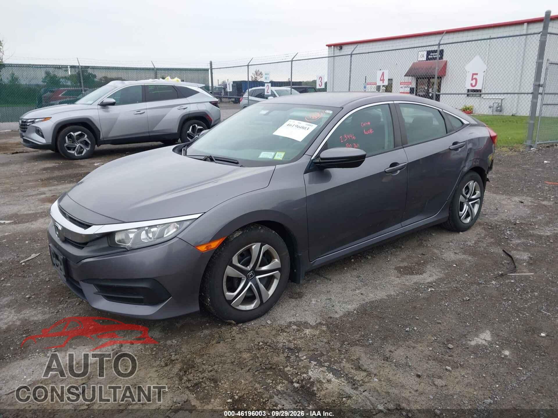 HONDA CIVIC 2017 - 19XFC2E56HE068047