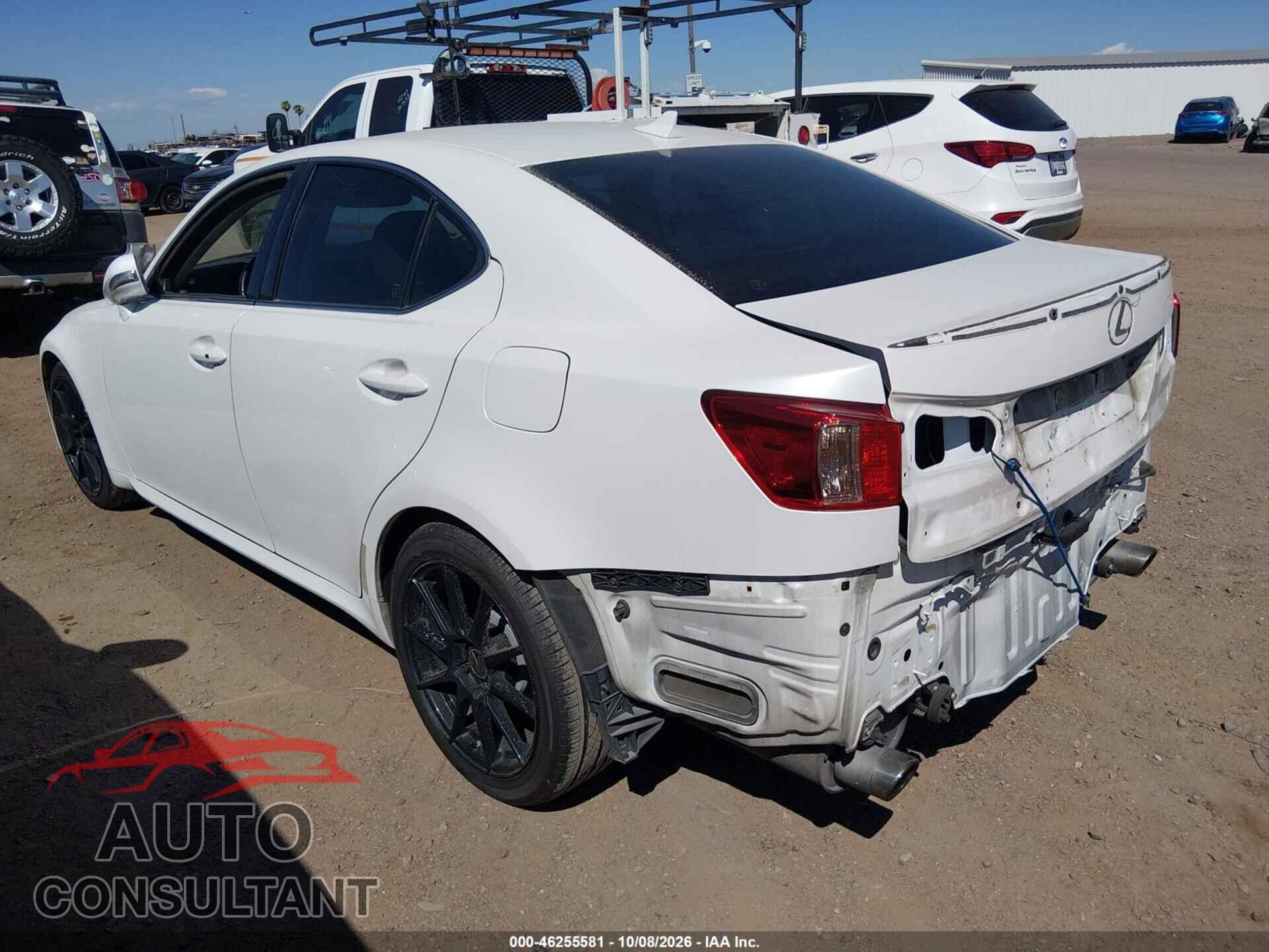 LEXUS IS 250 2012 - JTHBF5C28C5180917