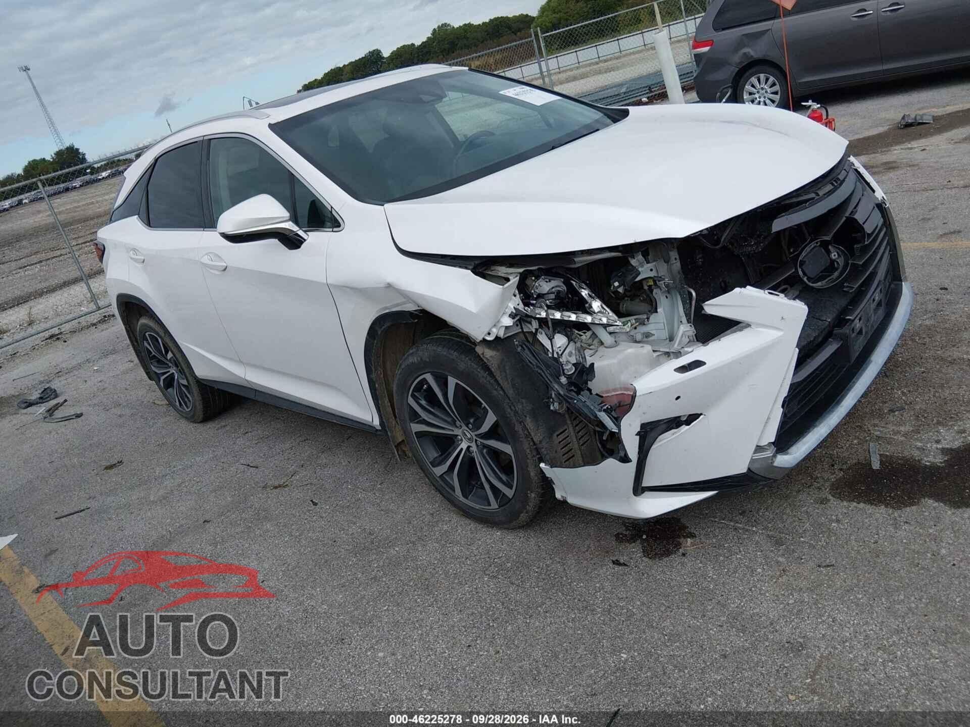 LEXUS RX 350 2017 - 2T2BZMCA3HC097542