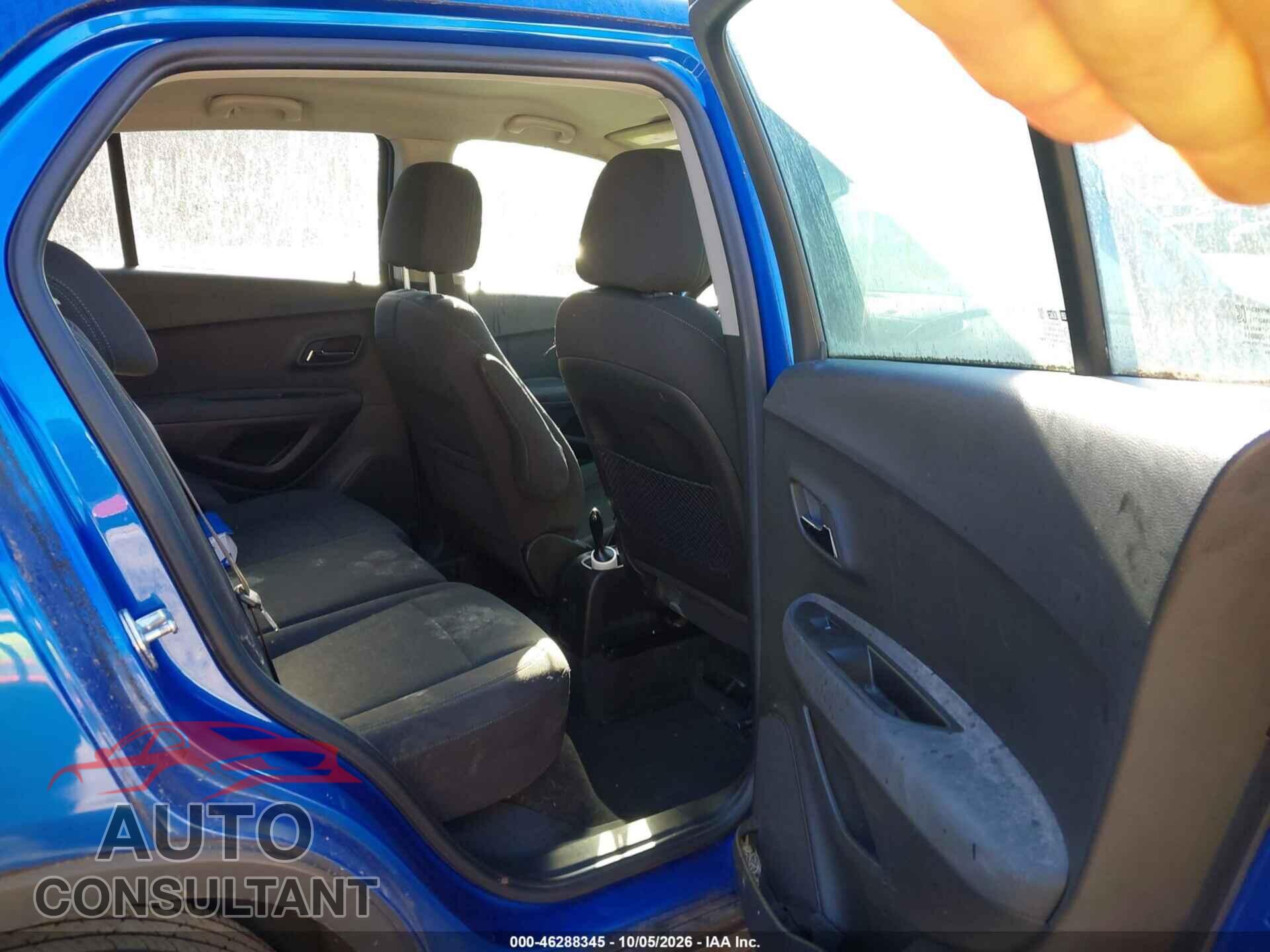 CHEVROLET TRAX 2016 - KL7CJKSB7GB757526