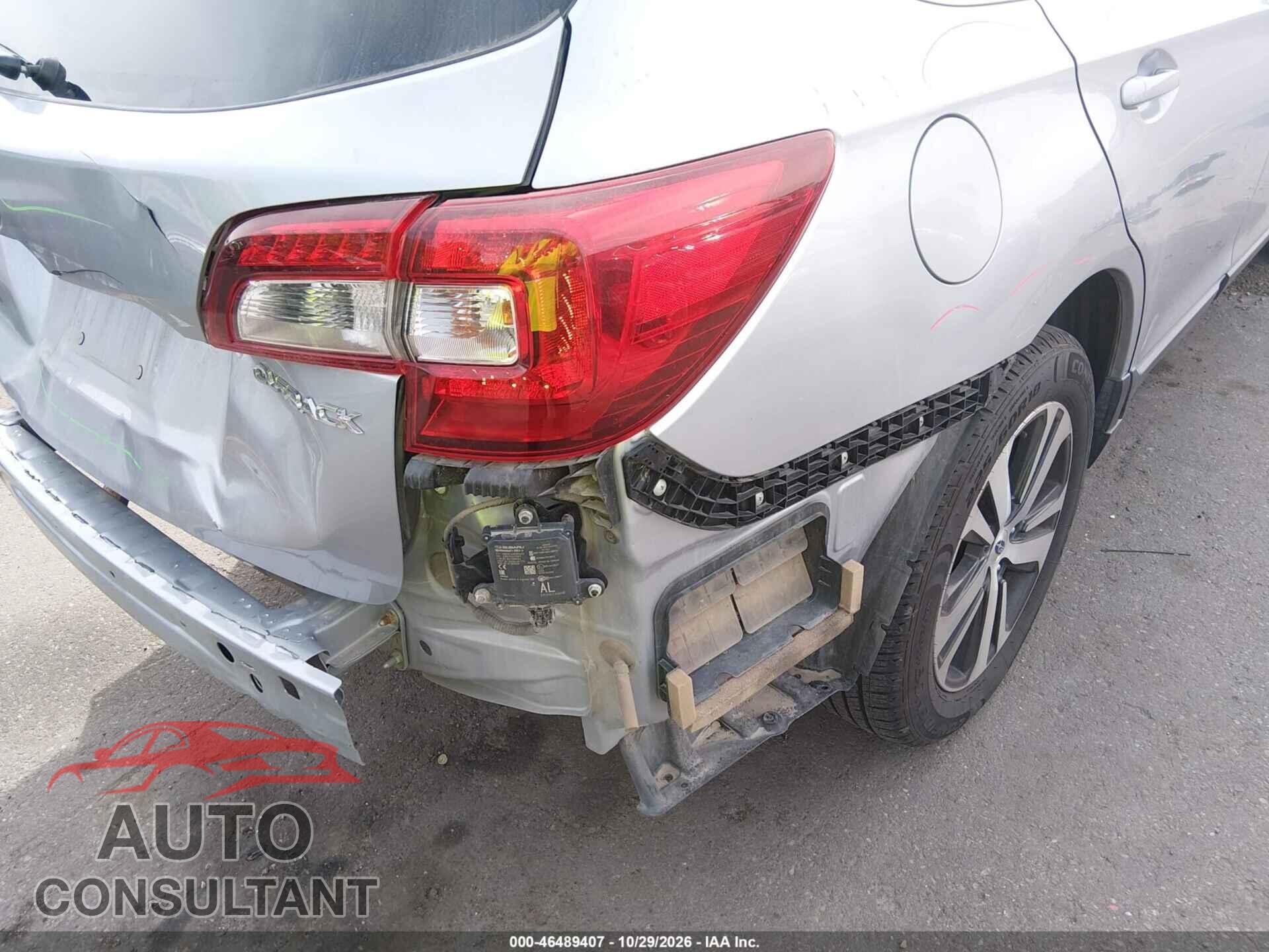 SUBARU OUTBACK 2019 - 4S4BSANC3K3360212