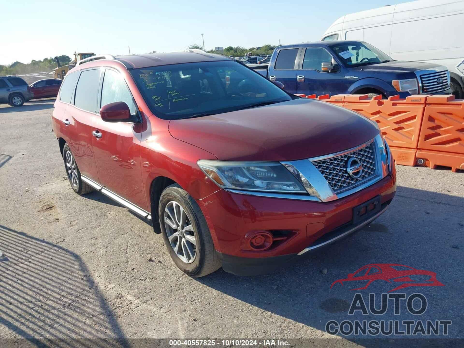 NISSAN PATHFINDER 2014 - 5N1AR2MN1EC696333