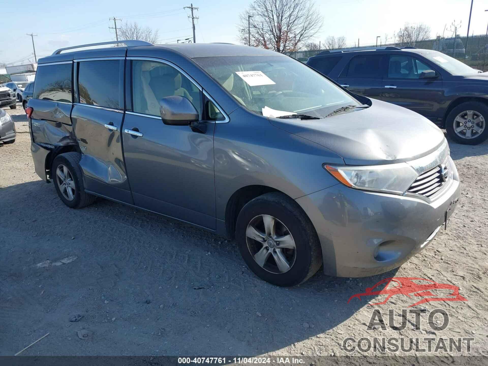 NISSAN QUEST 2016 - JN8AE2KP9G9156057
