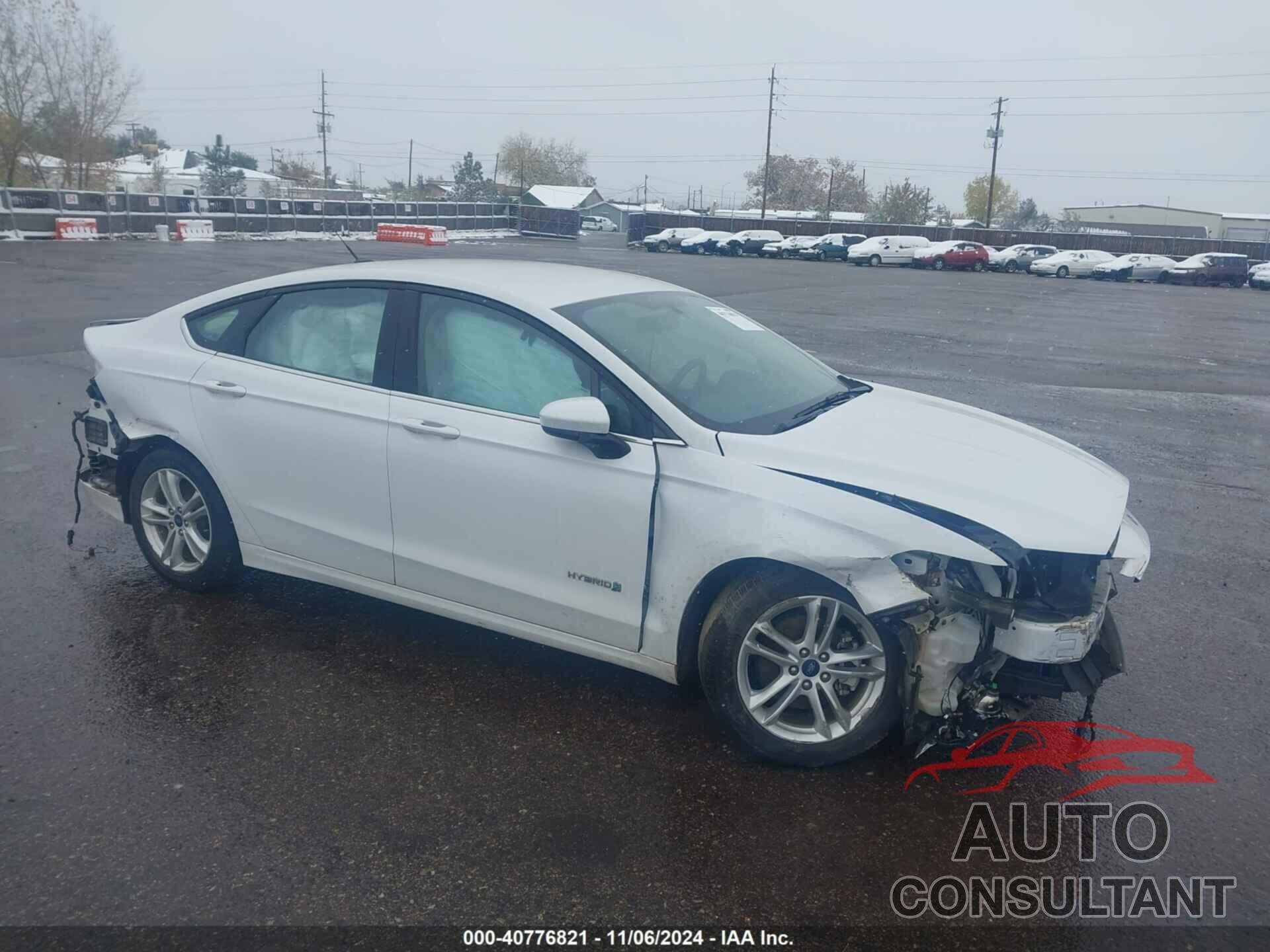 FORD FUSION HYBRID 2018 - 3FA6P0LU7JR195171