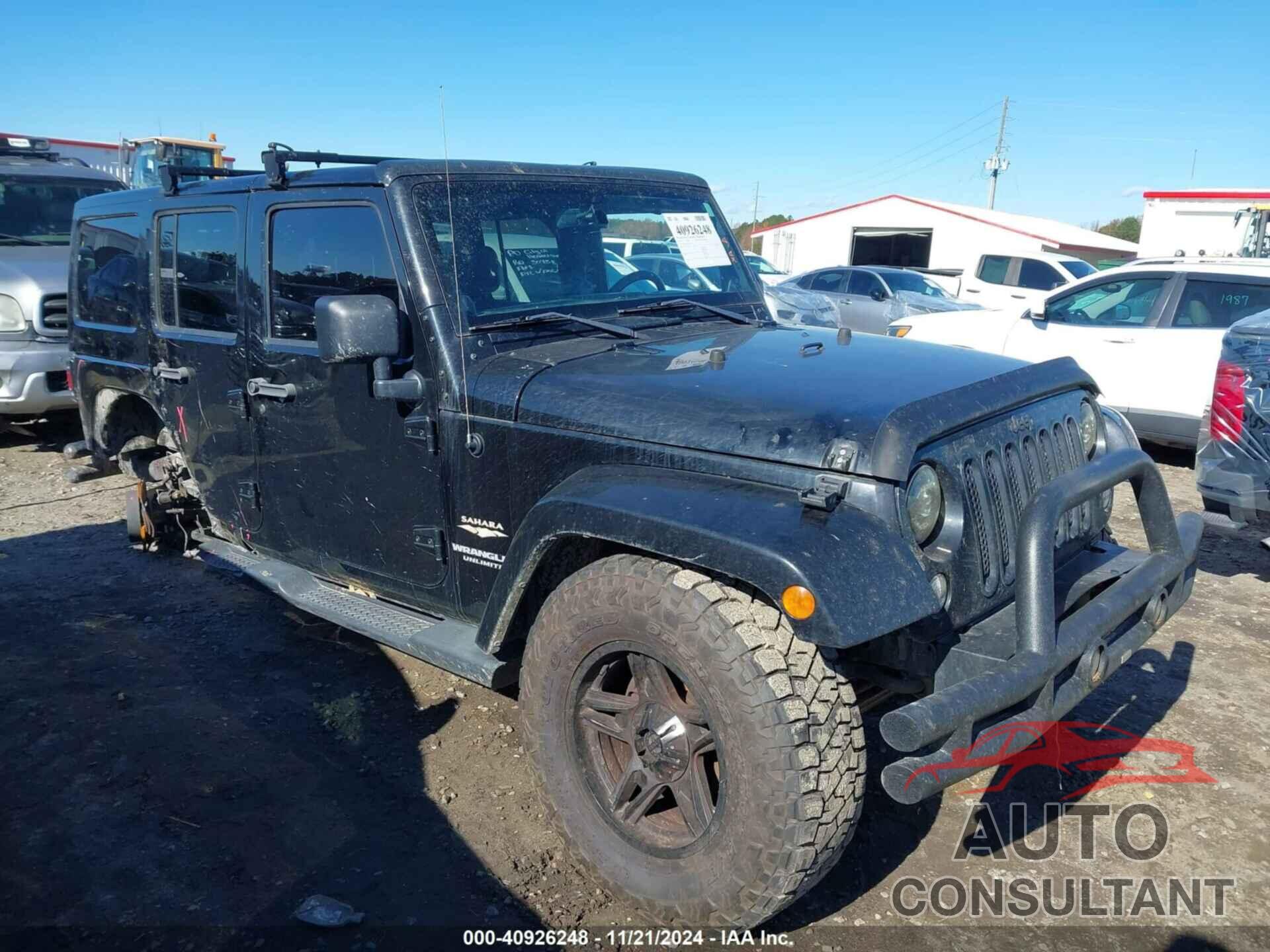 JEEP WRANGLER UNLIMITED 2014 - 1C4BJWEG4EL122963