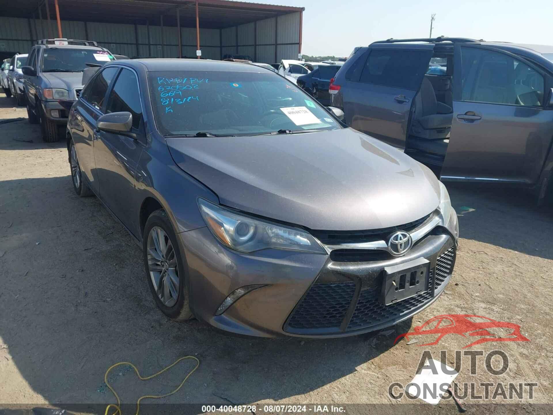 TOYOTA CAMRY 2016 - 4T1BF1FK2GU230188