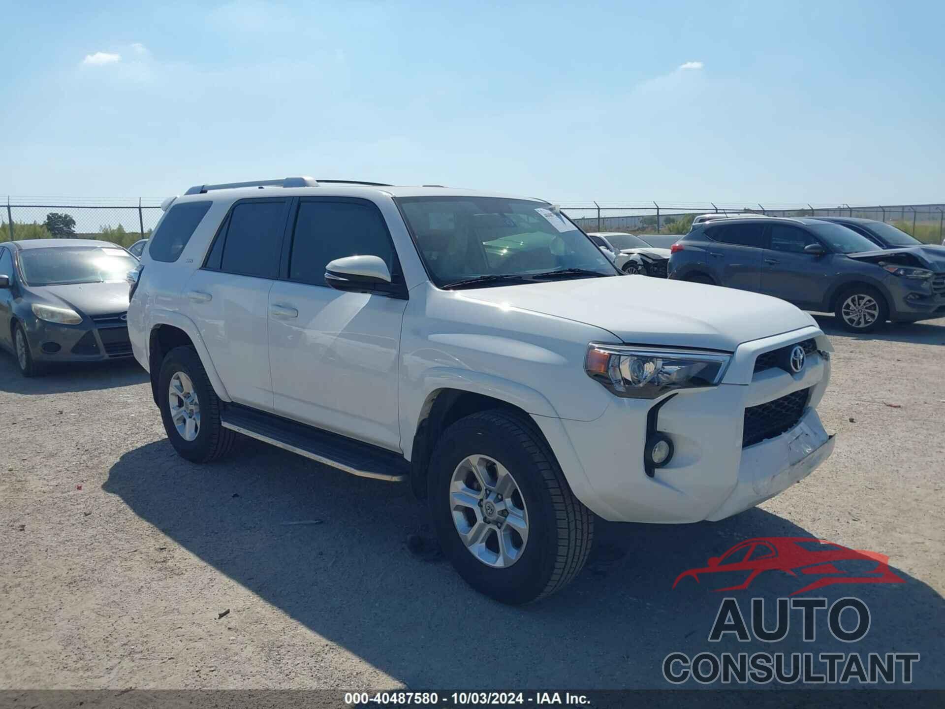 TOYOTA 4RUNNER 2018 - JTEBU5JR5J5505328