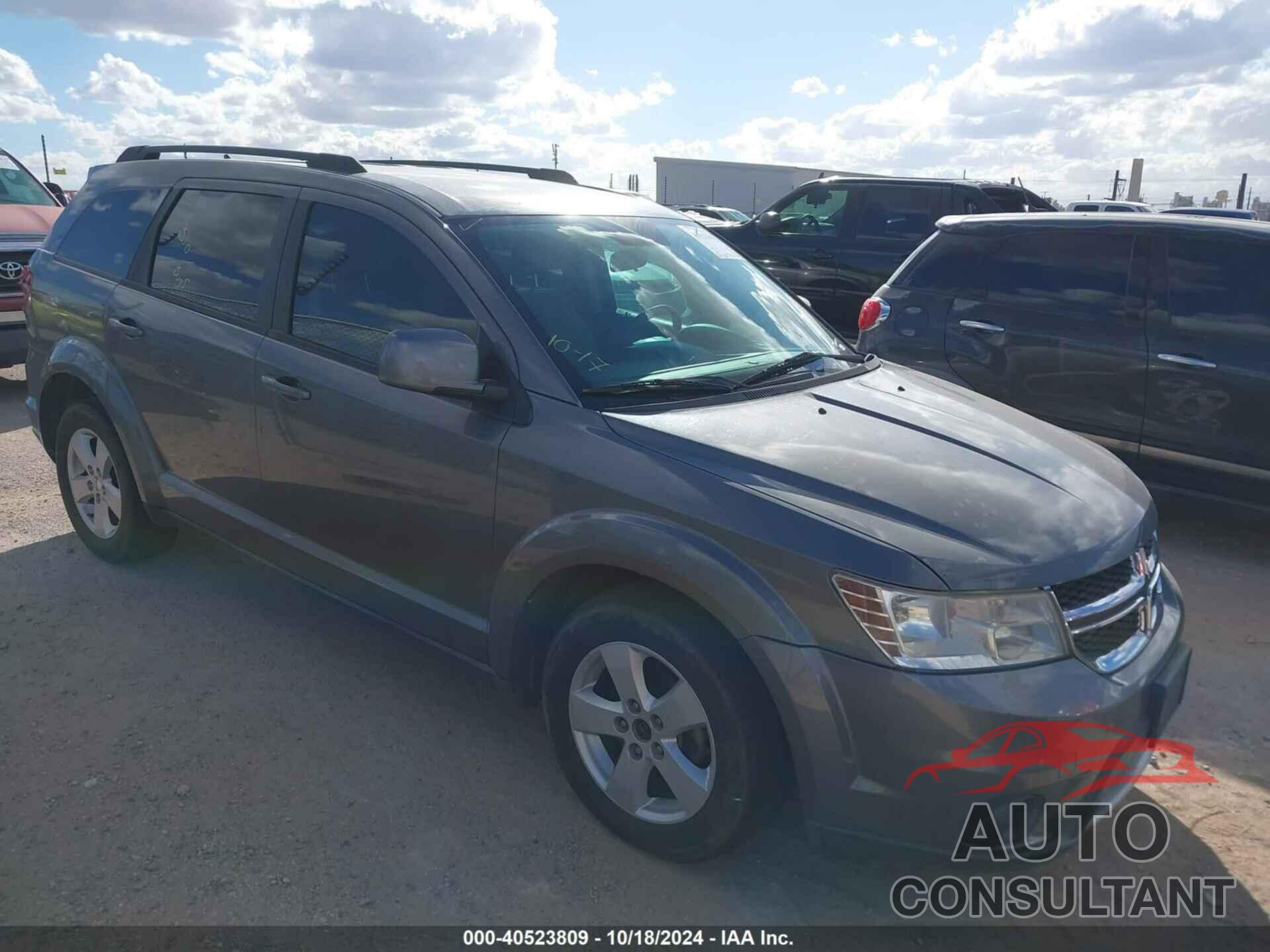 DODGE JOURNEY 2012 - 3C4PDDBG5CT249342