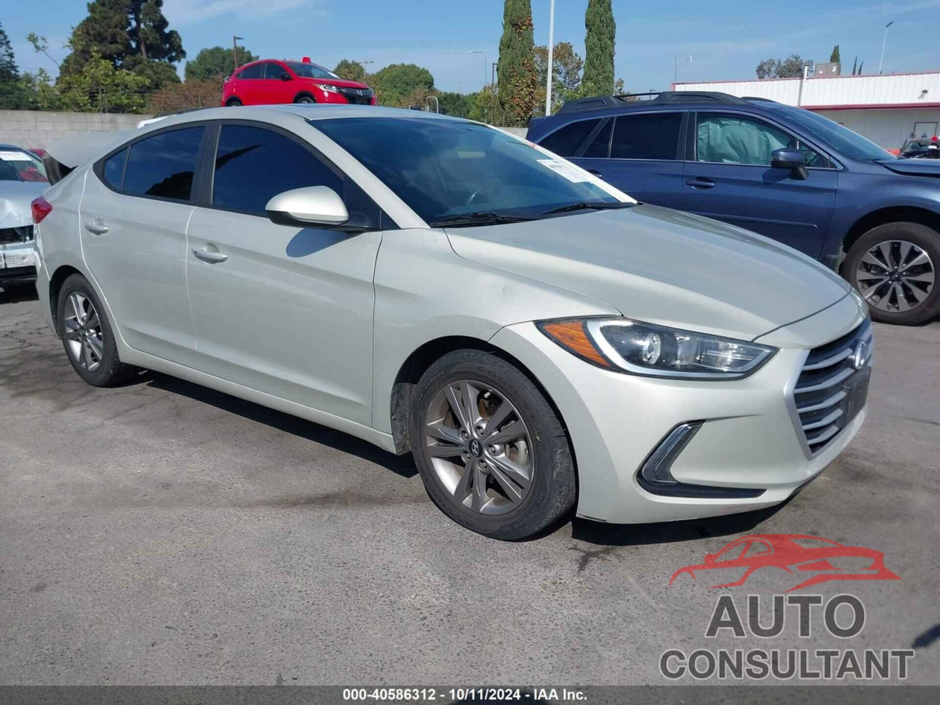HYUNDAI ELANTRA 2017 - 5NPD84LF1HH170660