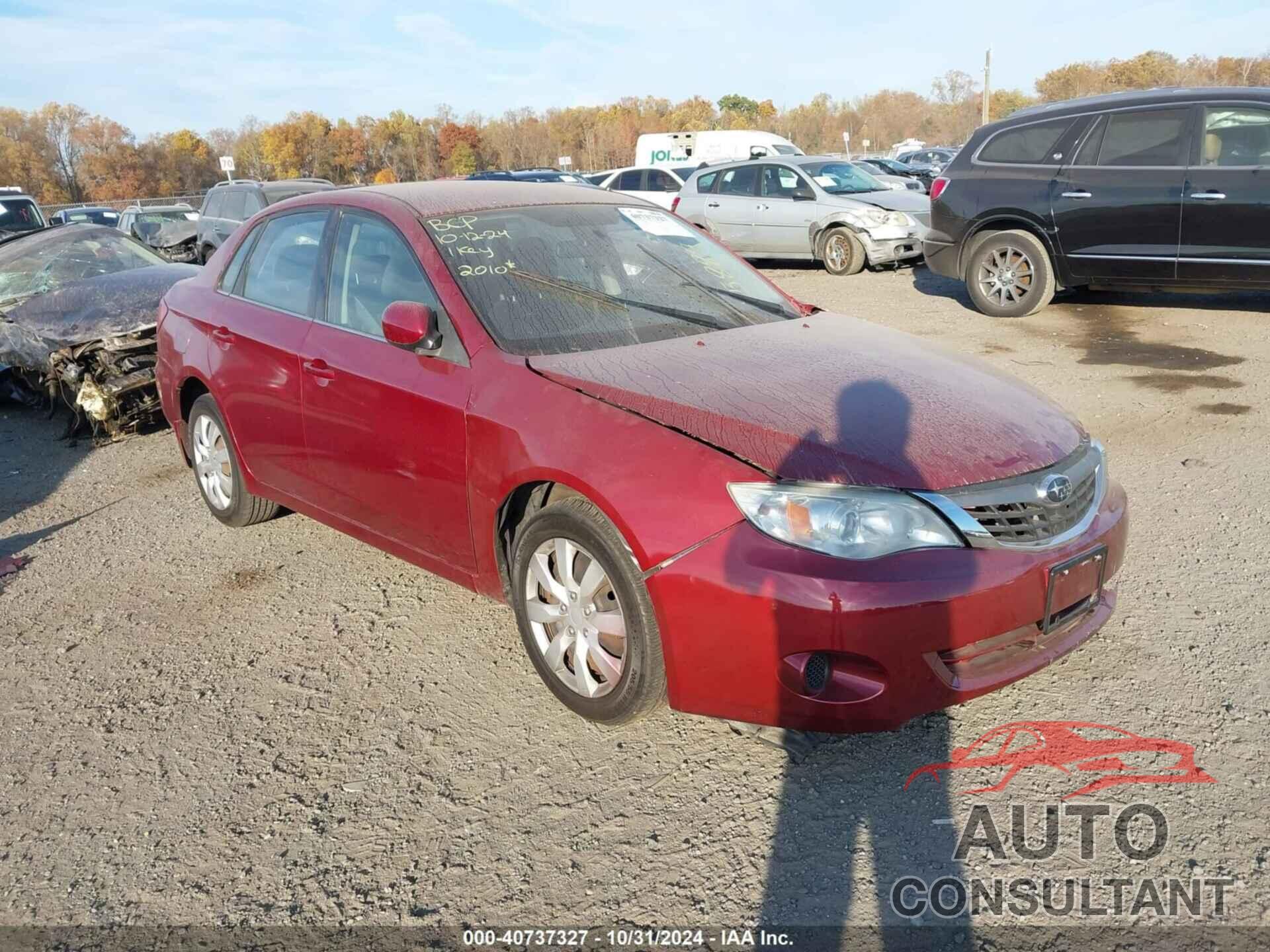 SUBARU IMPREZA 2010 - JF1GE6A62AH505889