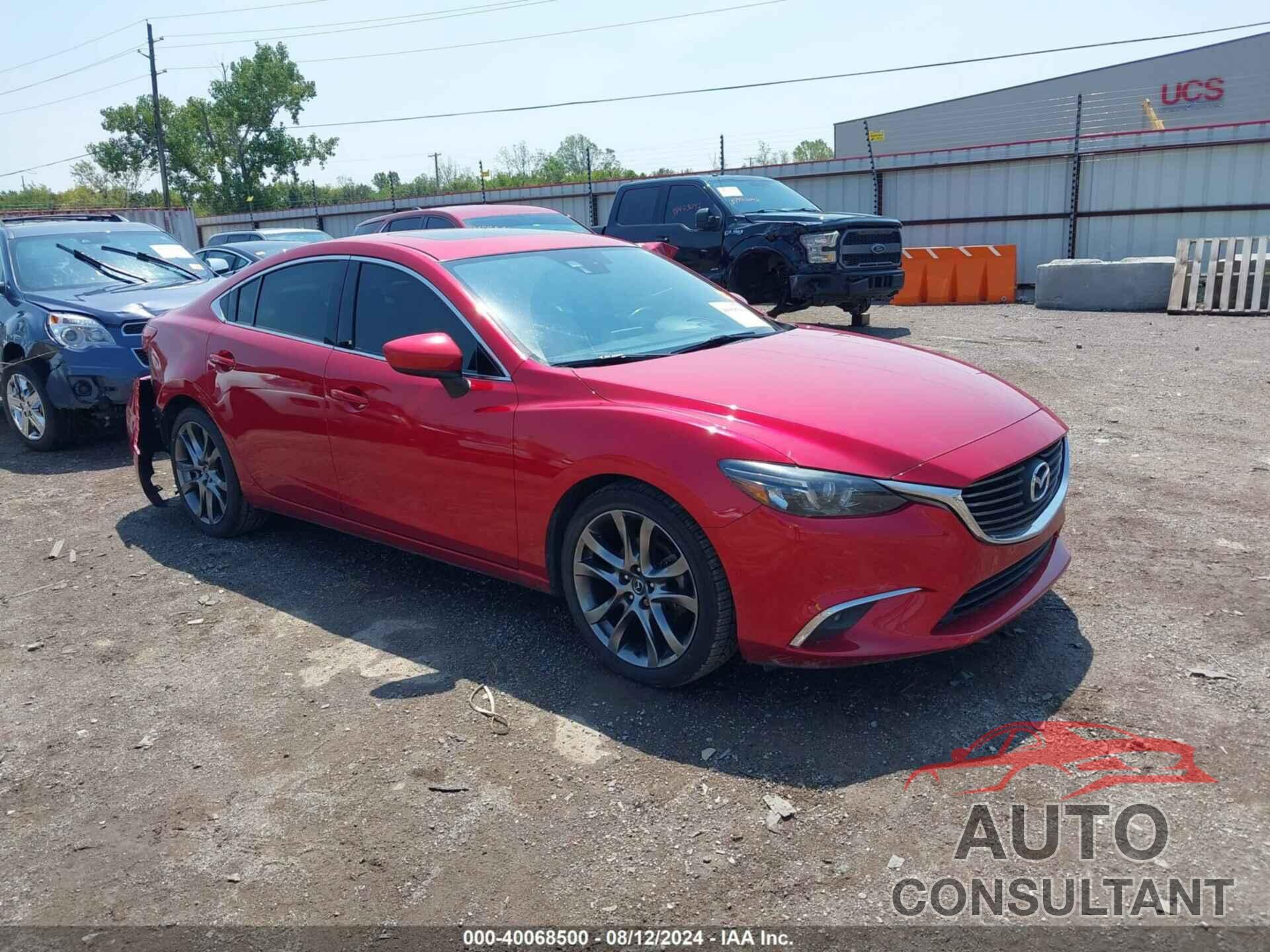 MAZDA MAZDA6 2016 - JM1GJ1W51G1473124