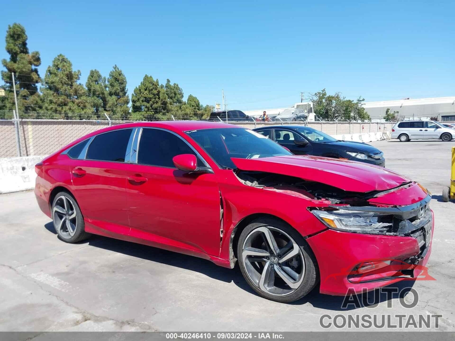 HONDA ACCORD 2019 - 1HGCV1F3XKA063157