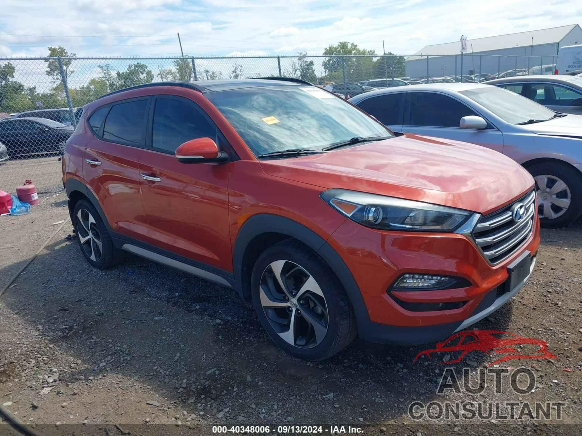 HYUNDAI TUCSON 2017 - KM8J3CA22HU305366