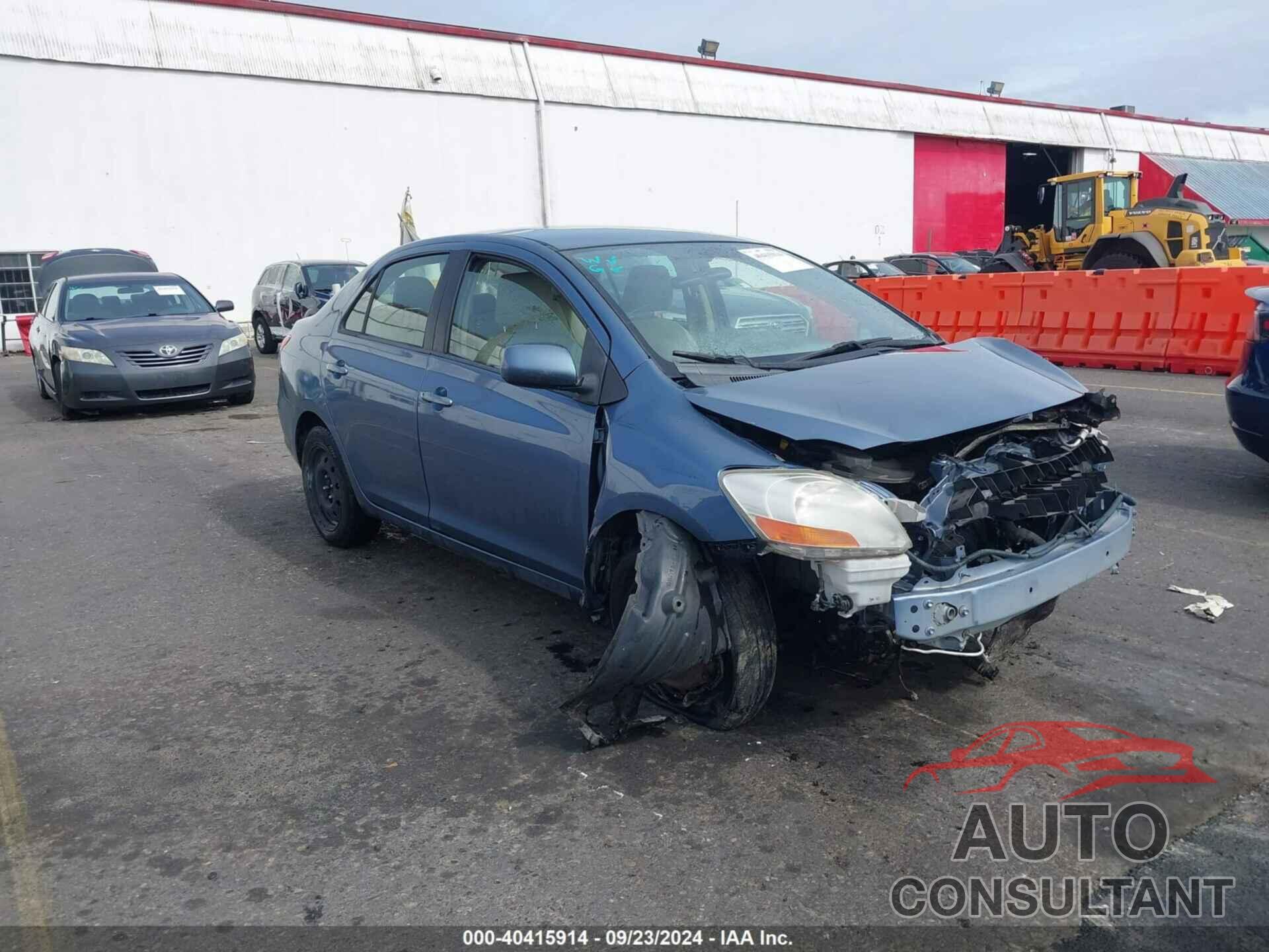 TOYOTA YARIS 2011 - JTDBT4K31B4081052