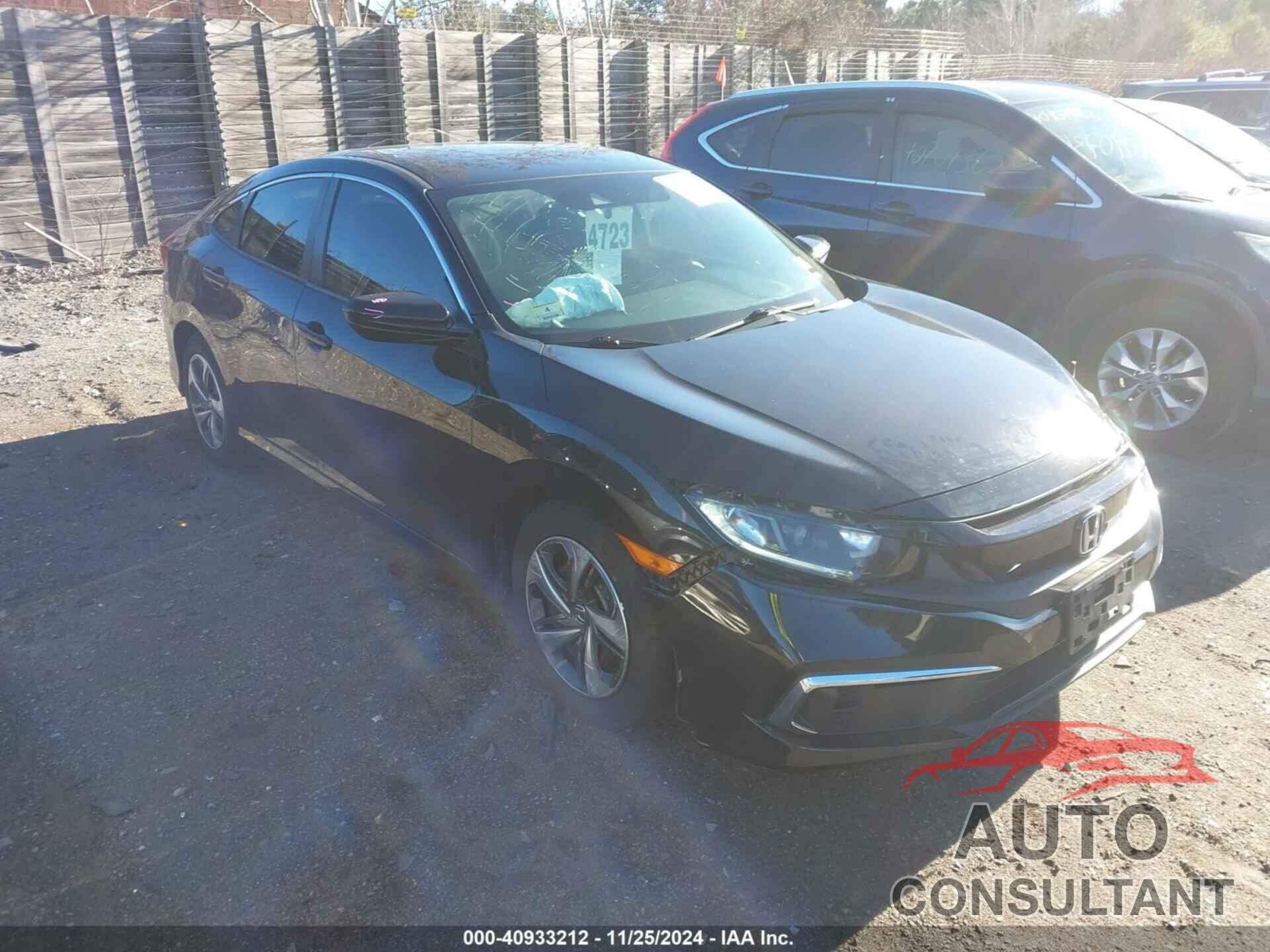 HONDA CIVIC 2019 - 2HGFC2F62KH550227