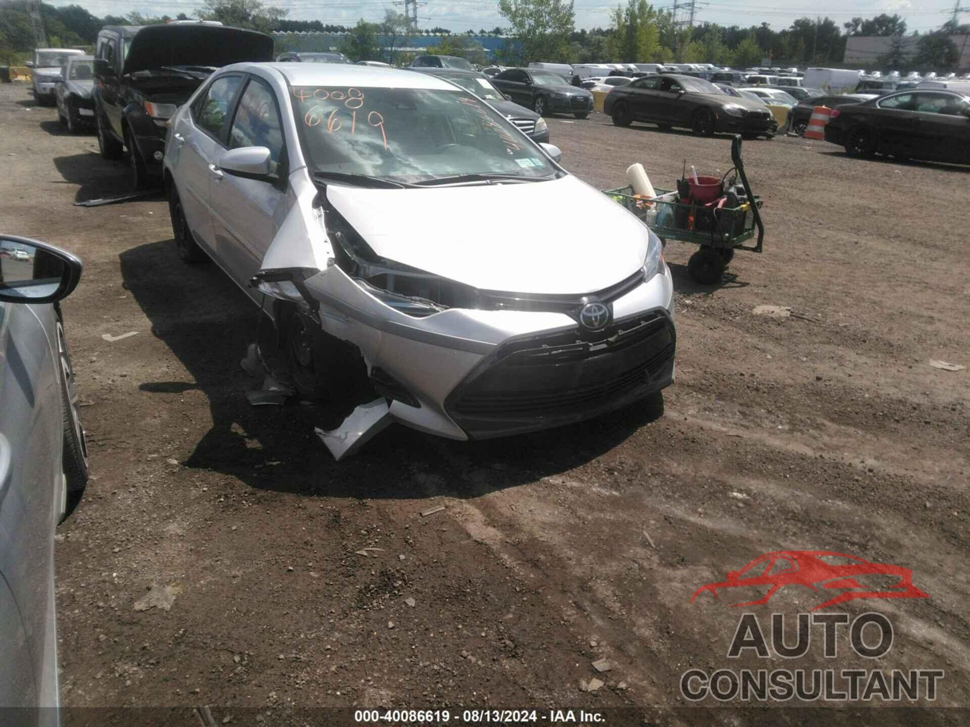 TOYOTA COROLLA 2017 - 2T1BURHE6HC780329