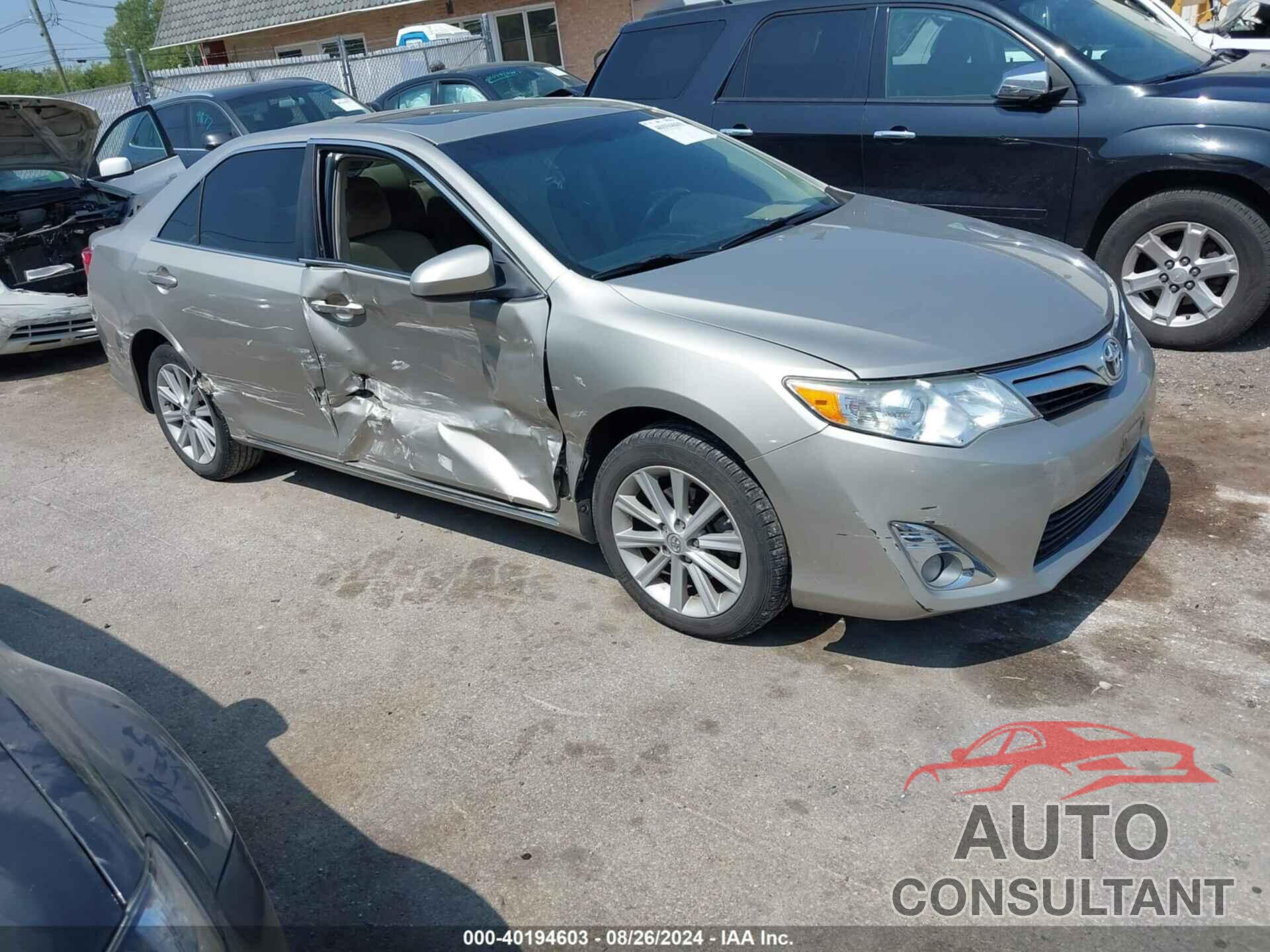 TOYOTA CAMRY 2014 - 4T4BF1FK5ER389080