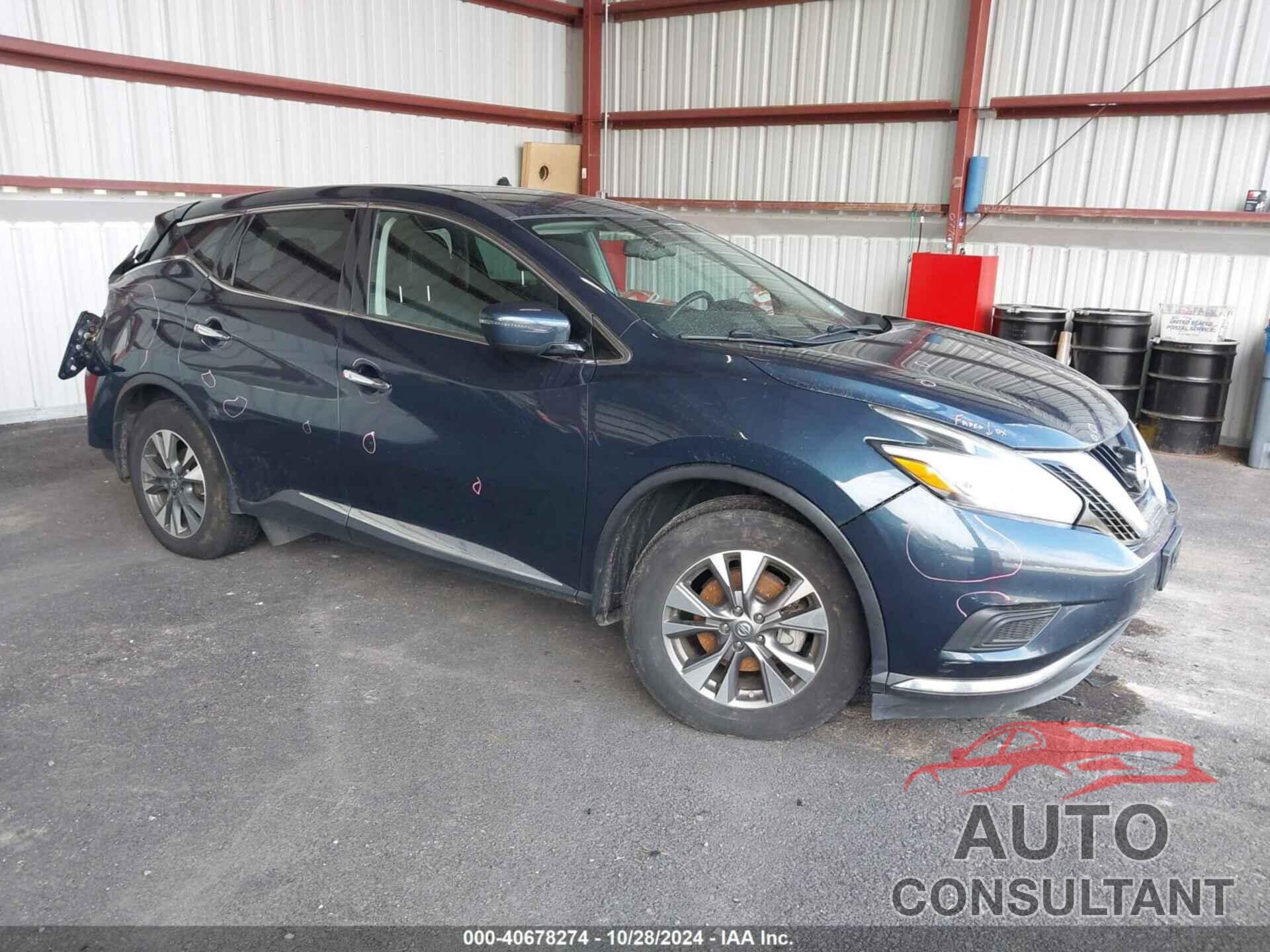 NISSAN MURANO 2016 - 5N1AZ2MHXGN138904