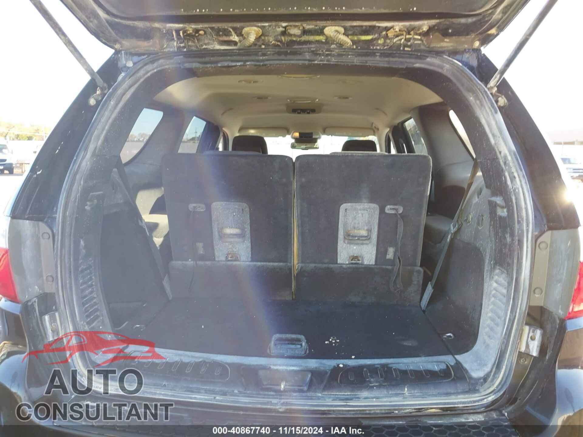 DODGE DURANGO 2012 - 1C4RDJAG6CC196929