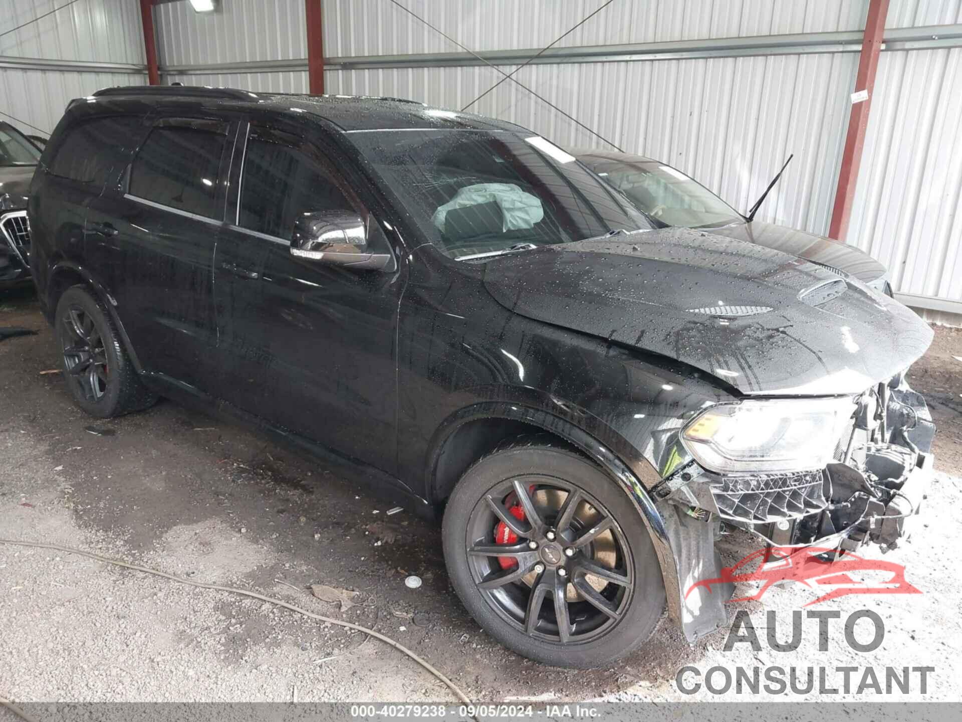 DODGE DURANGO 2018 - 1C4SDJGJ7JC186881