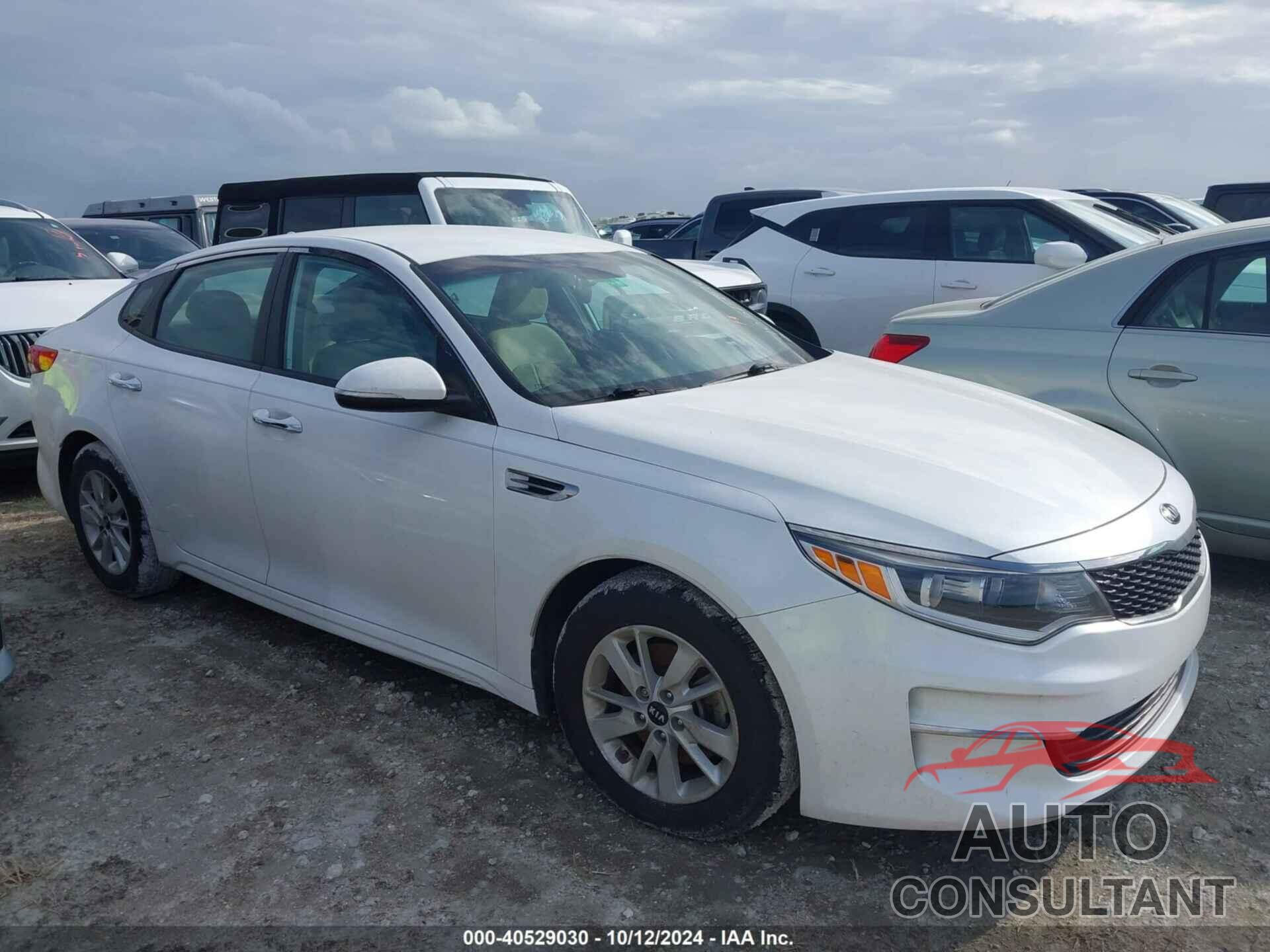 KIA OPTIMA 2016 - KNAGT4L32G5098509