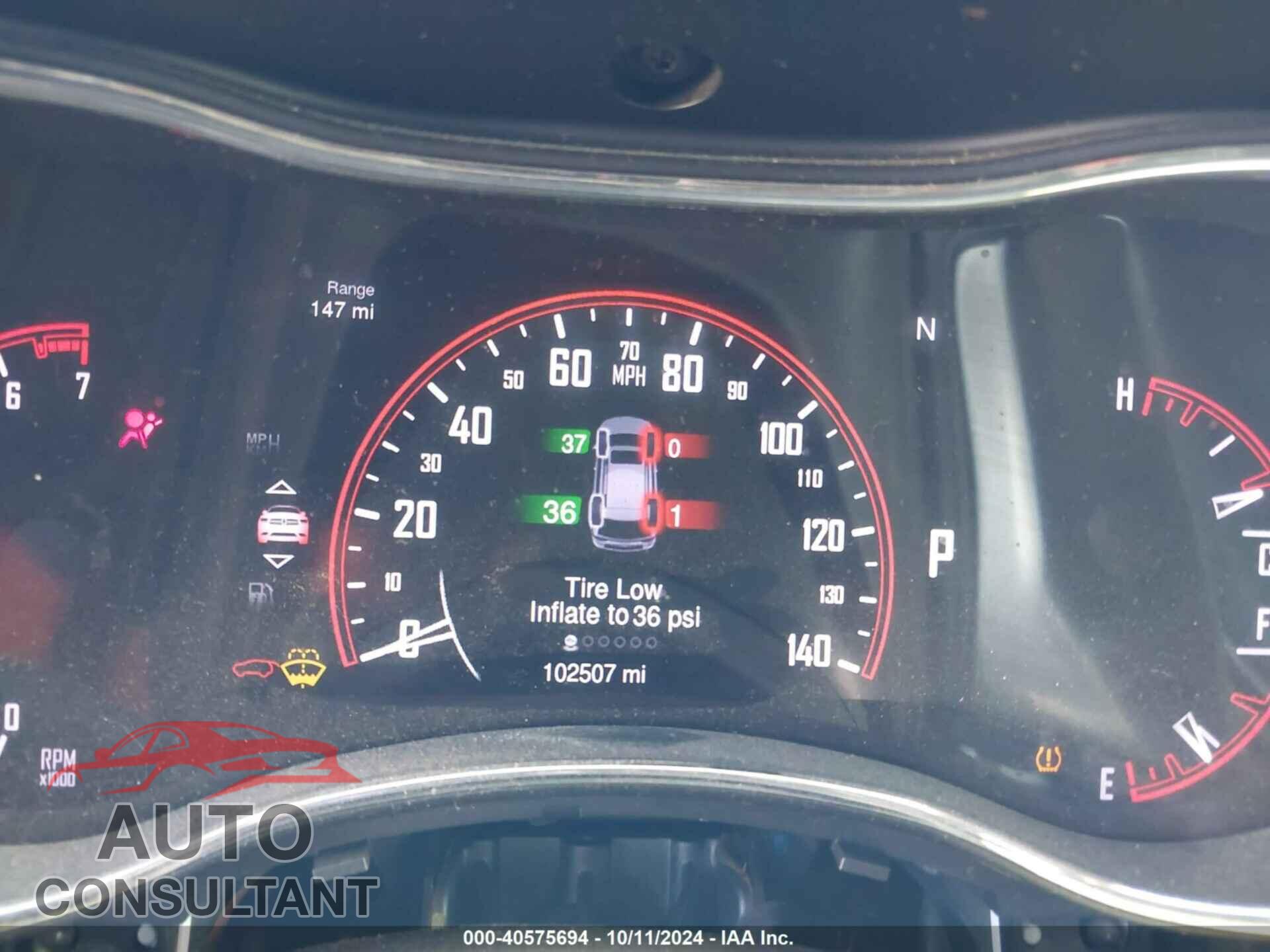 DODGE DURANGO 2015 - 1C4RDHAG0FC904444