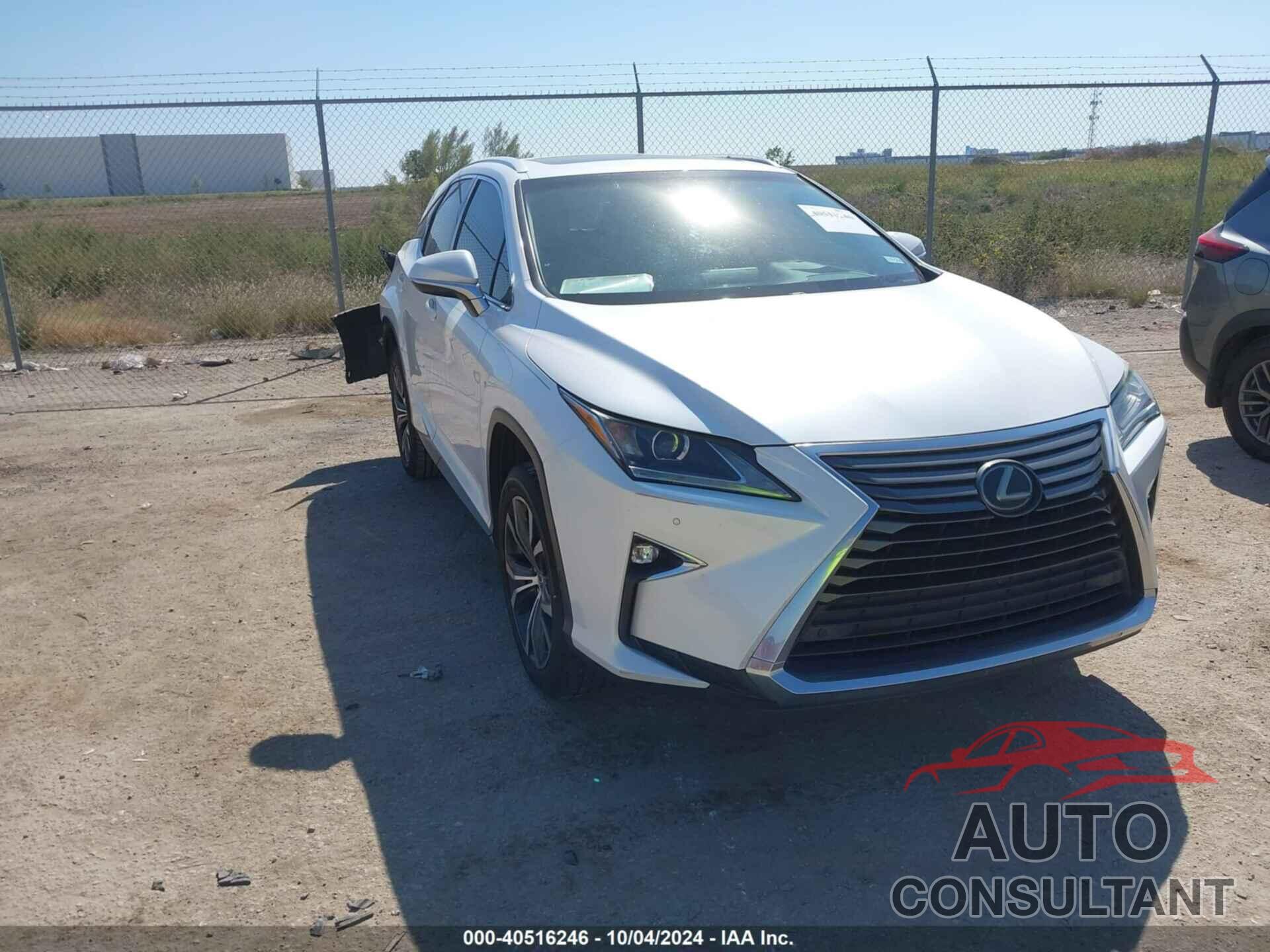 LEXUS RX 350 2017 - 2T2ZZMCA4HC043455