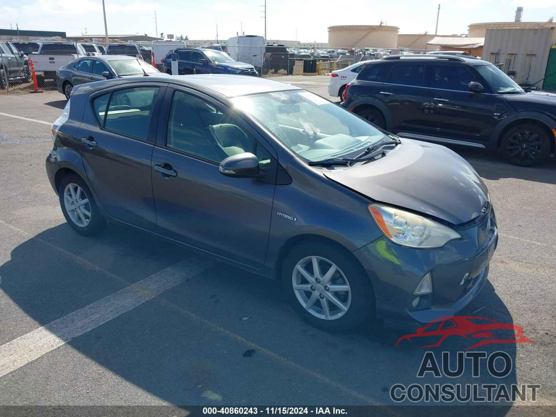 TOYOTA PRIUS C 2014 - JTDKDTB35E1061724