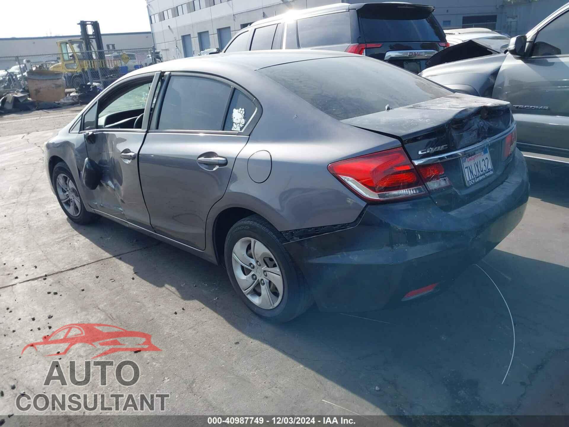HONDA CIVIC 2015 - 19XFB2F55FE283112