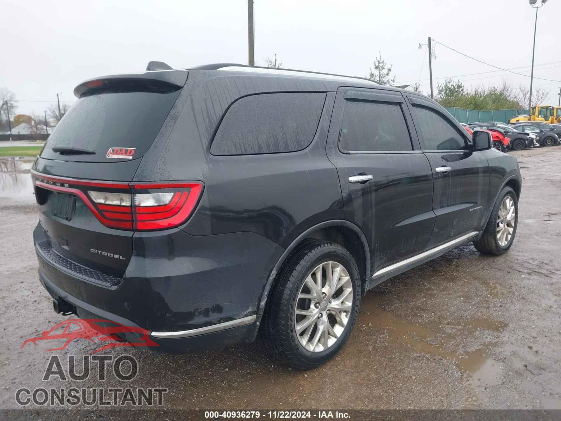 DODGE DURANGO 2014 - 1C4RDJEG5EC466164