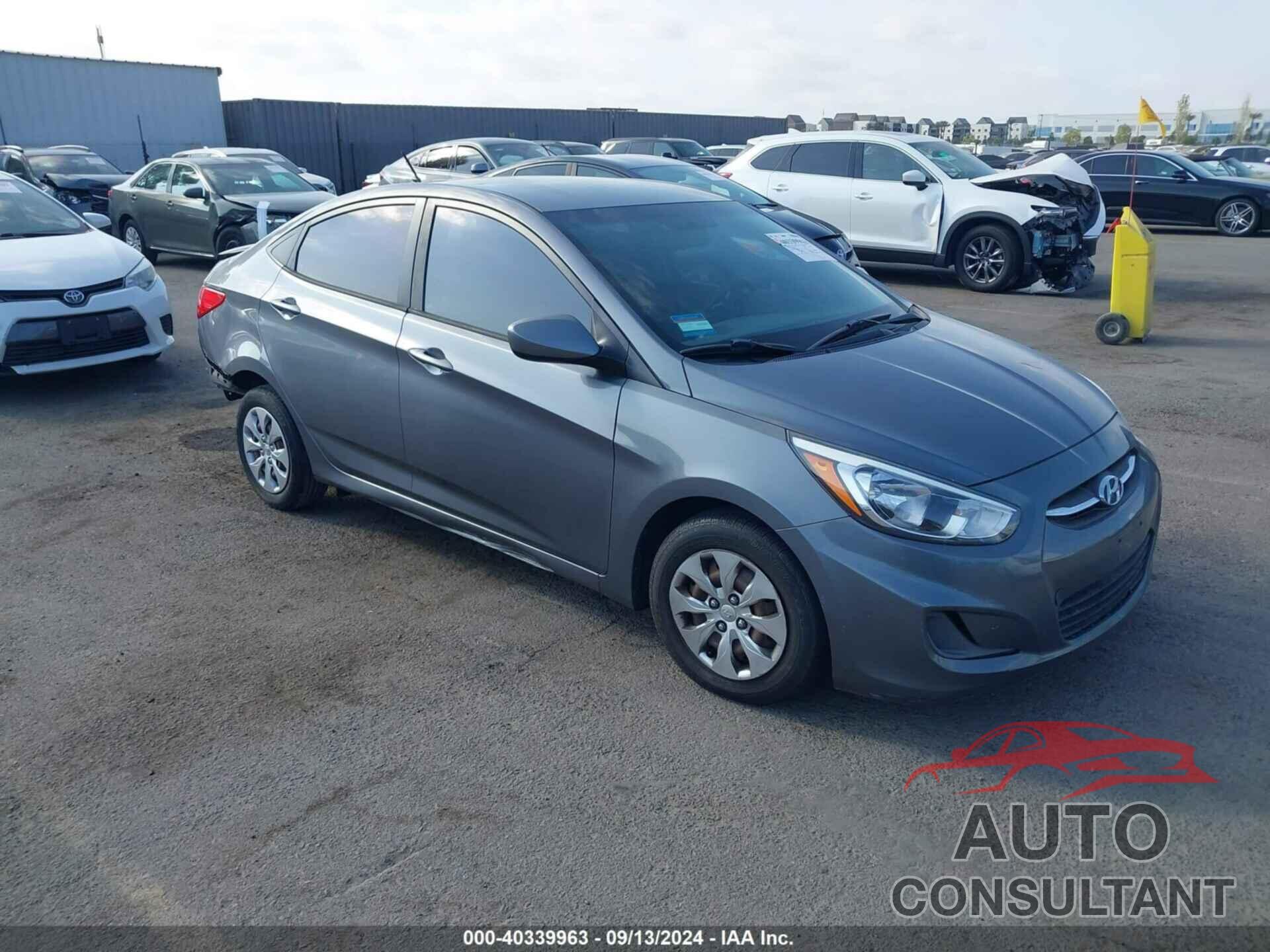 HYUNDAI ACCENT 2016 - KMHCT4AE1GU951375