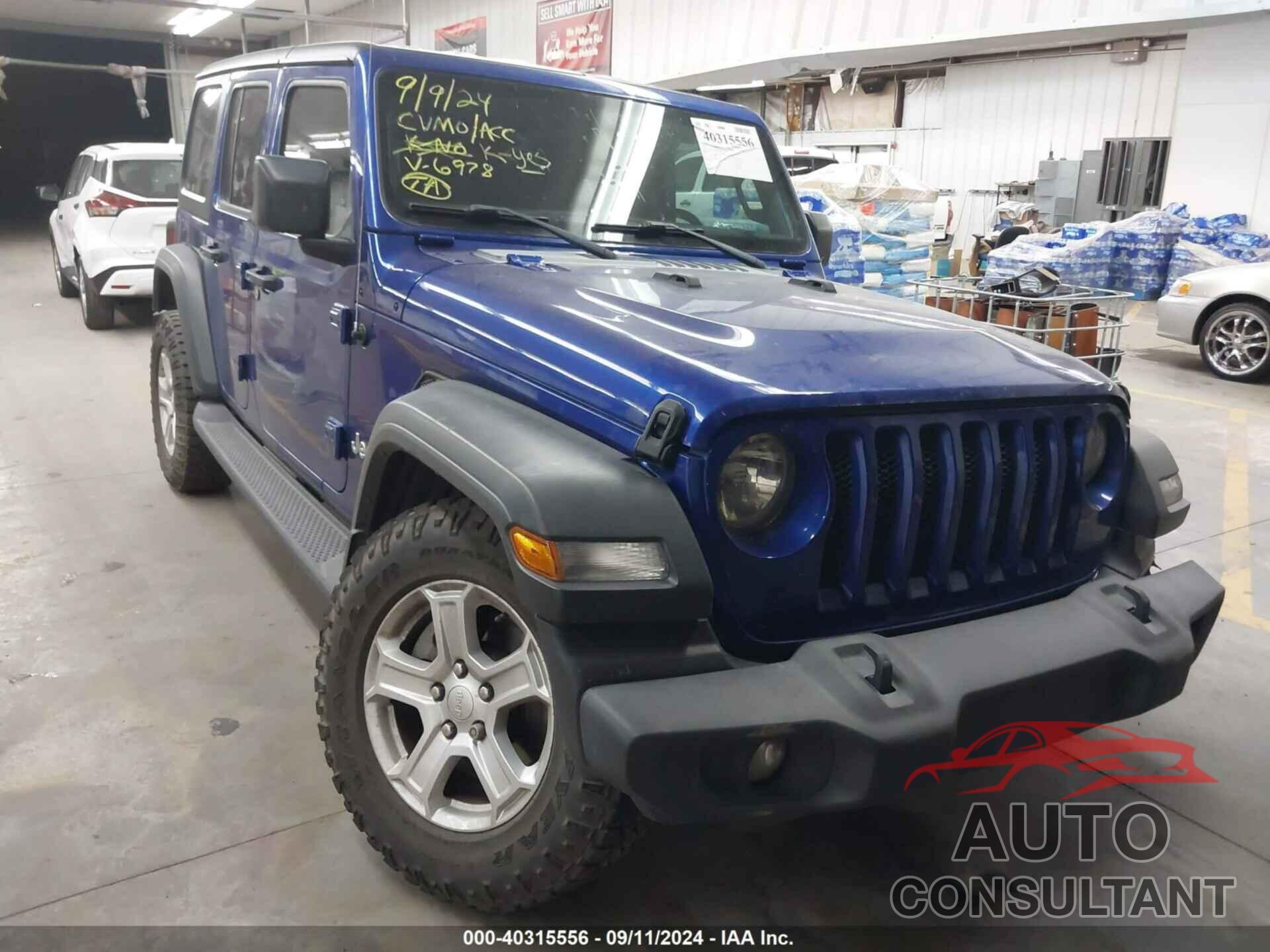 JEEP WRANGLER UNLIMITED 2018 - 1C4HJXDG4JW186978