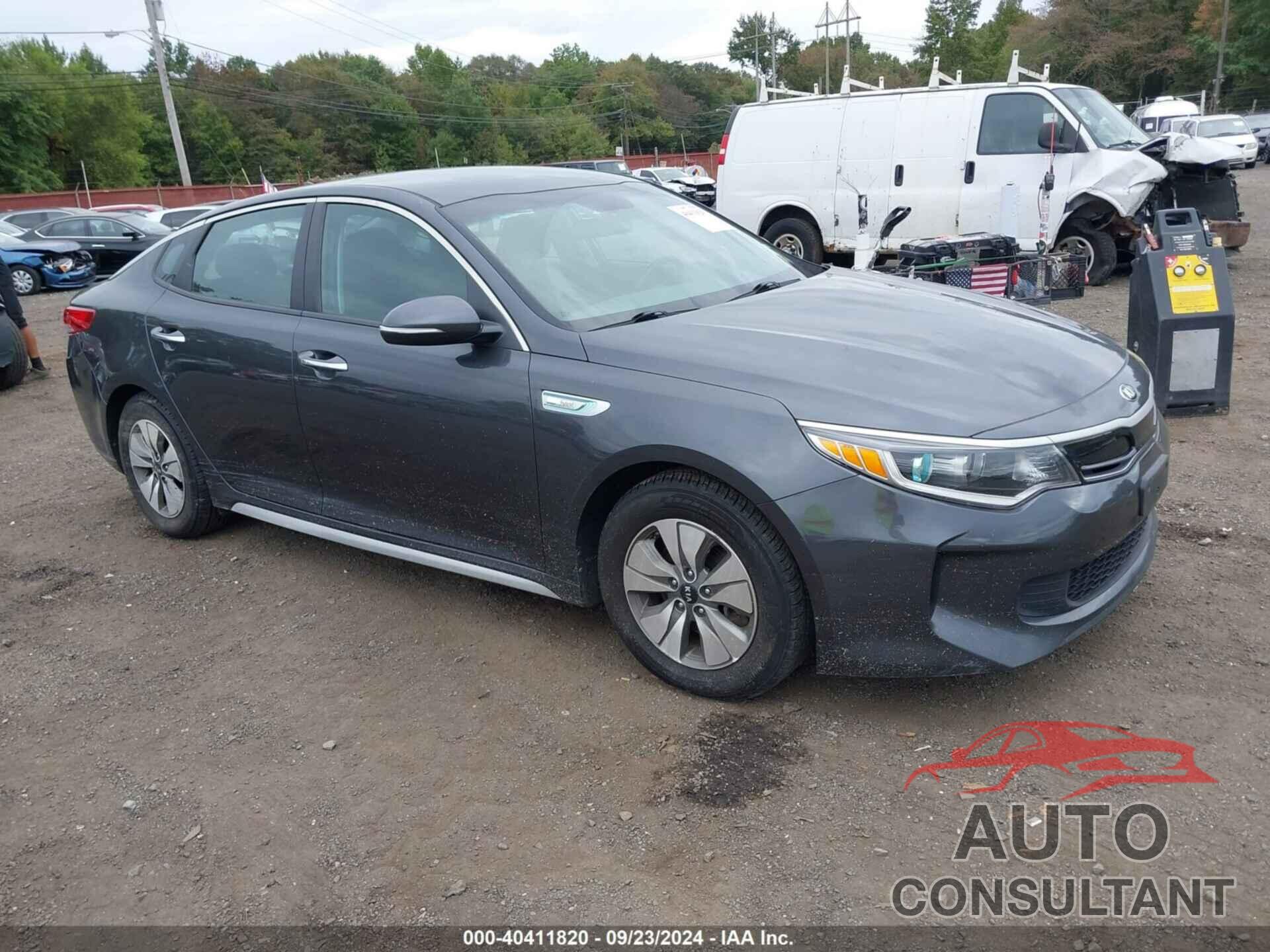 KIA OPTIMA HYBRID 2017 - KNAGT4LE2H5018712