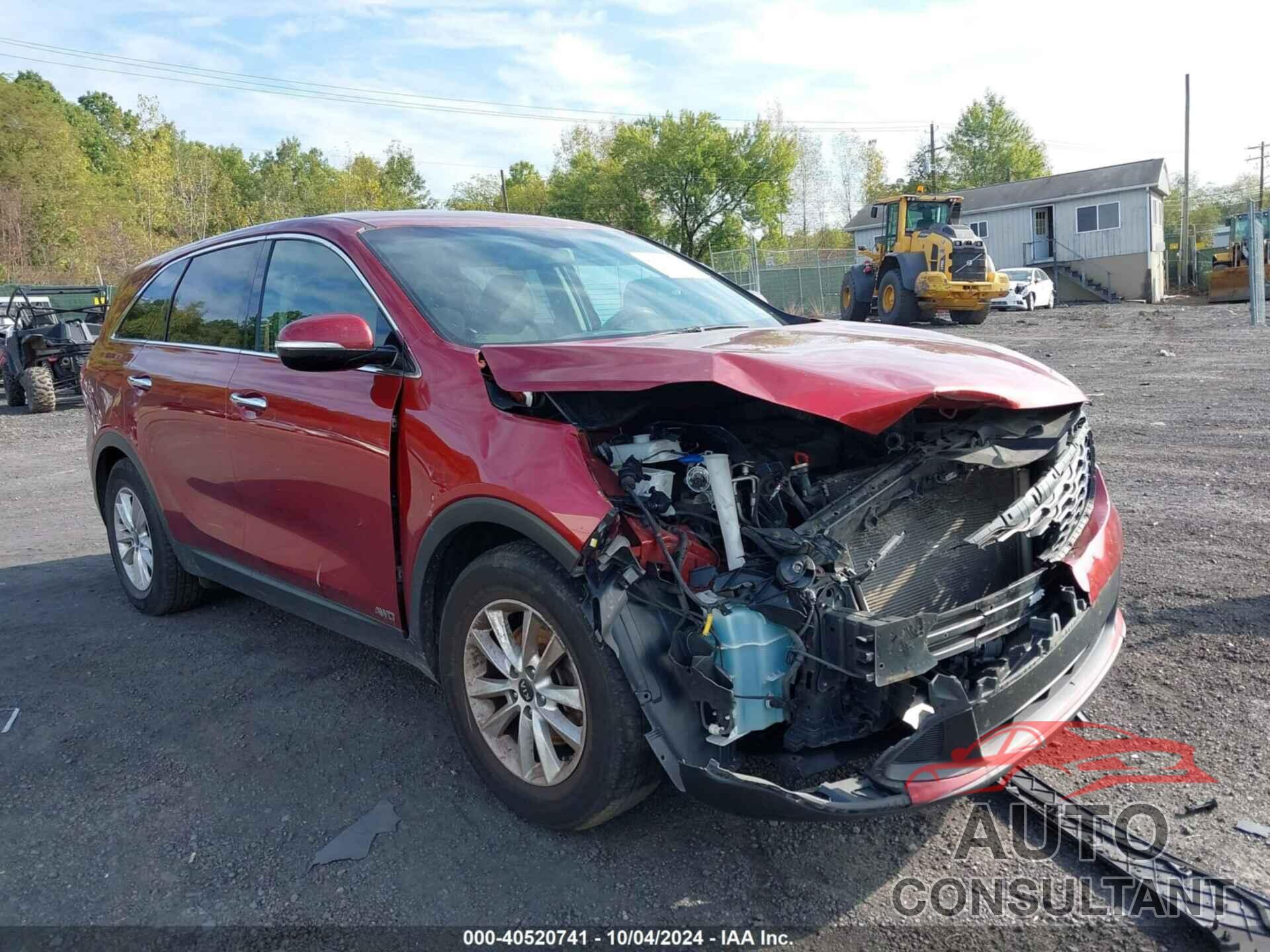 KIA SORENTO 2019 - 5XYPGDA37KG471554