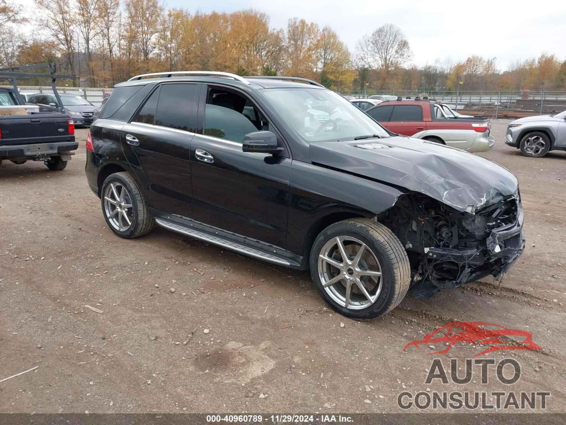 MERCEDES-BENZ ML 550 2014 - 4JGDA7DB0EA291020