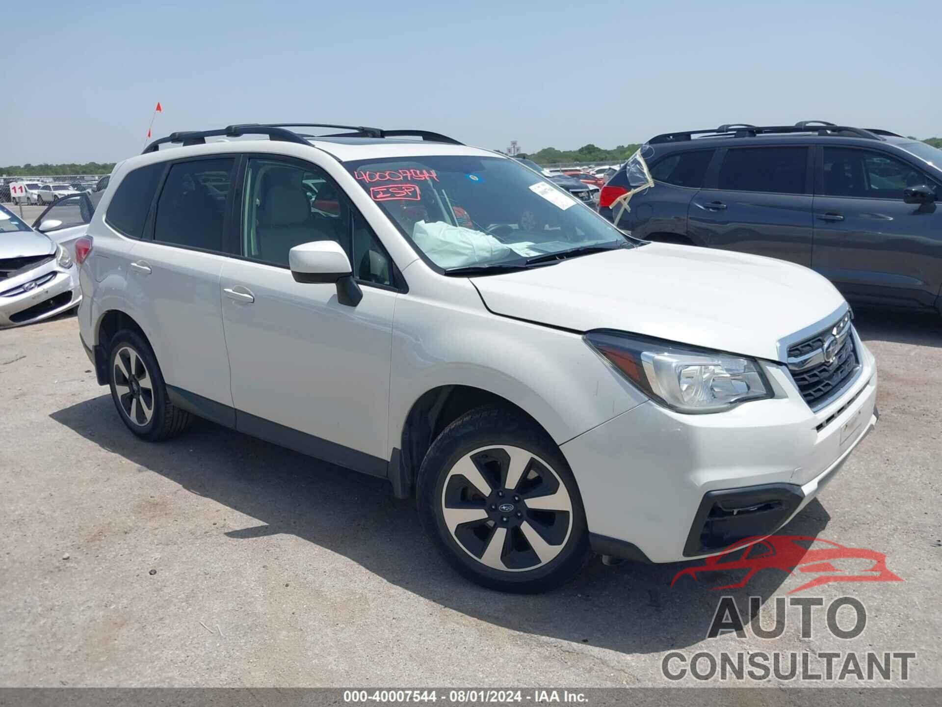 SUBARU FORESTER 2017 - JF2SJAEC1HH470809