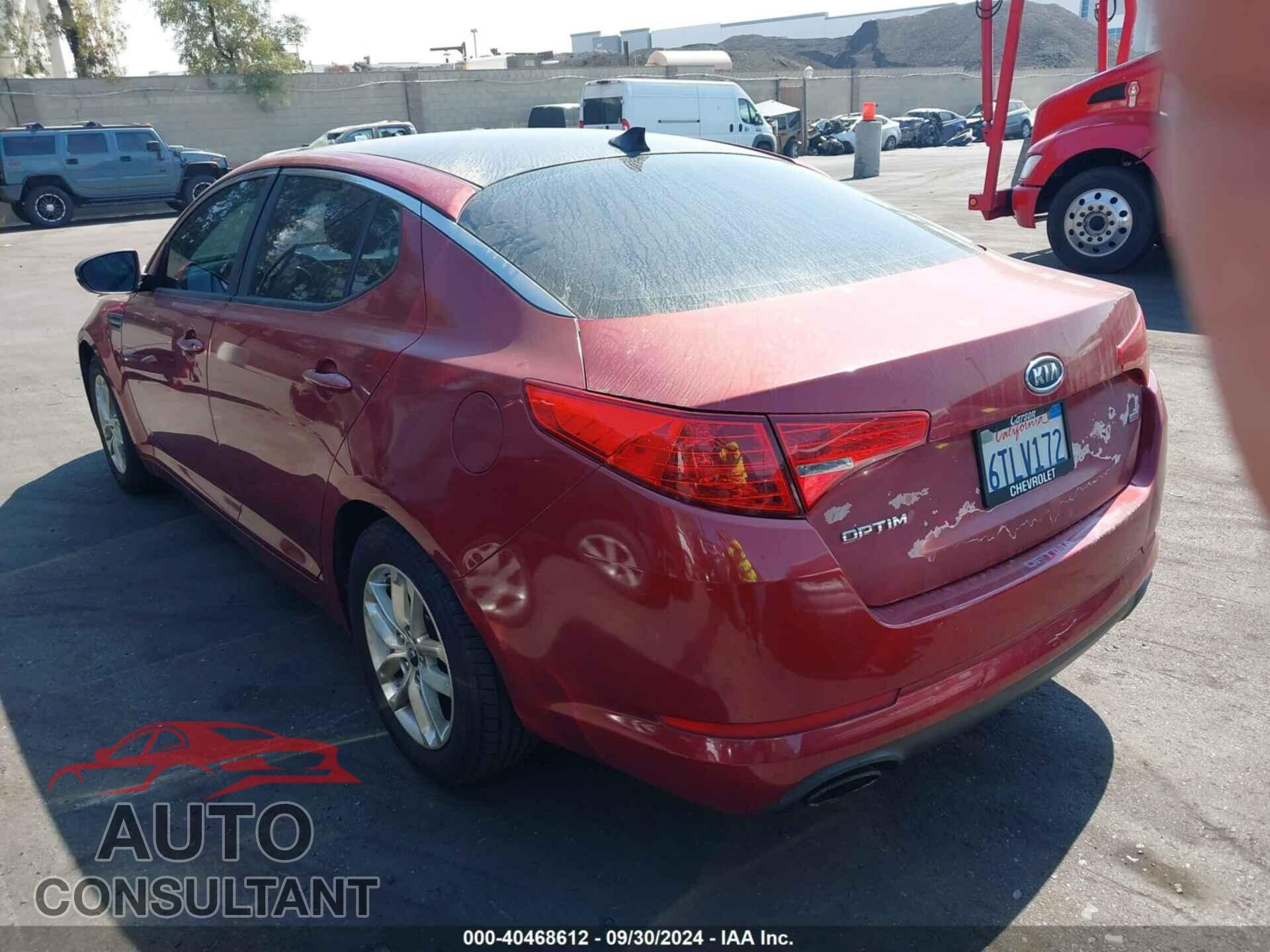 KIA OPTIMA 2011 - KNAGM4A73B5117466