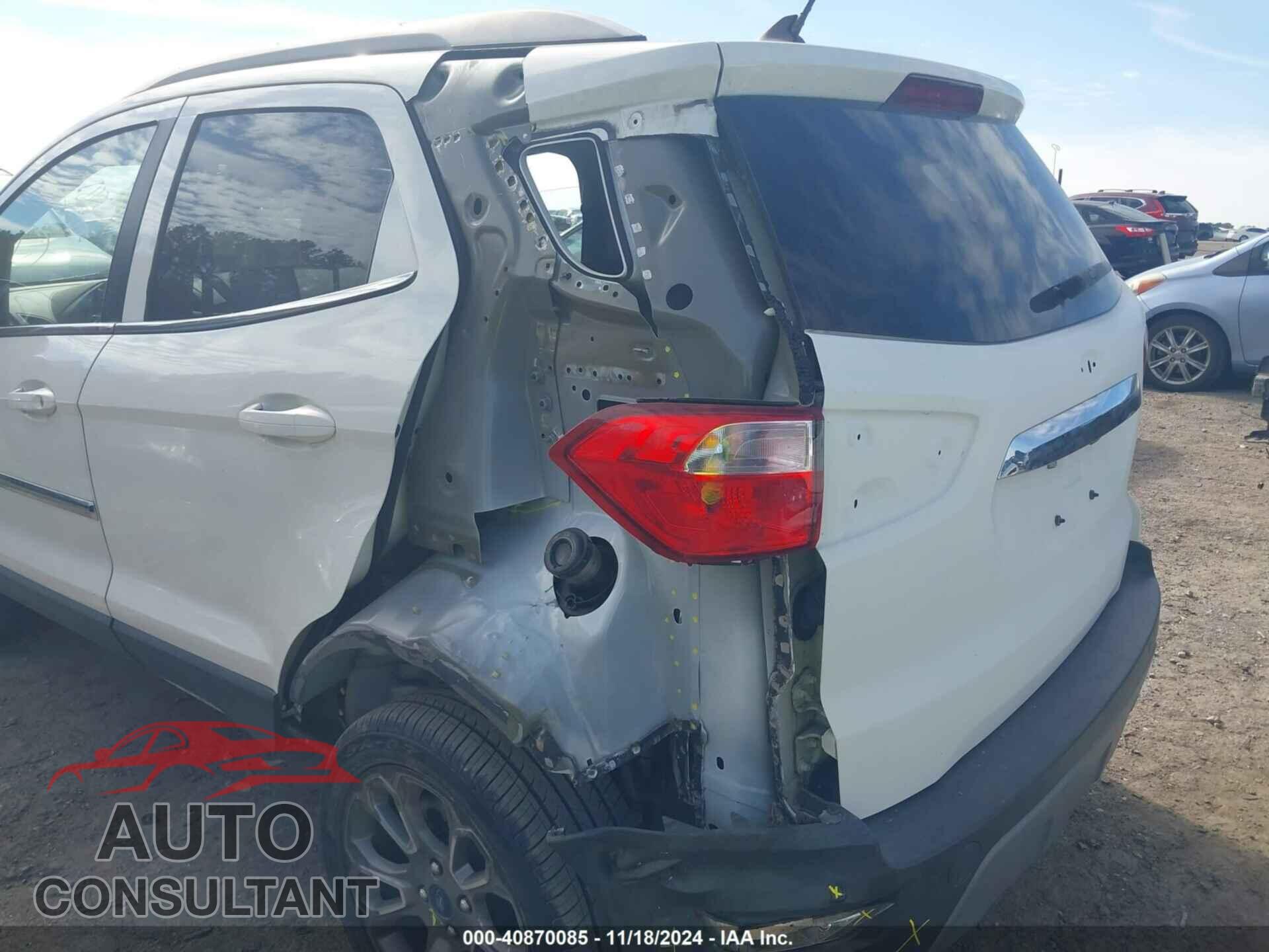 FORD ECOSPORT 2019 - MAJ6S3KL5KC293933