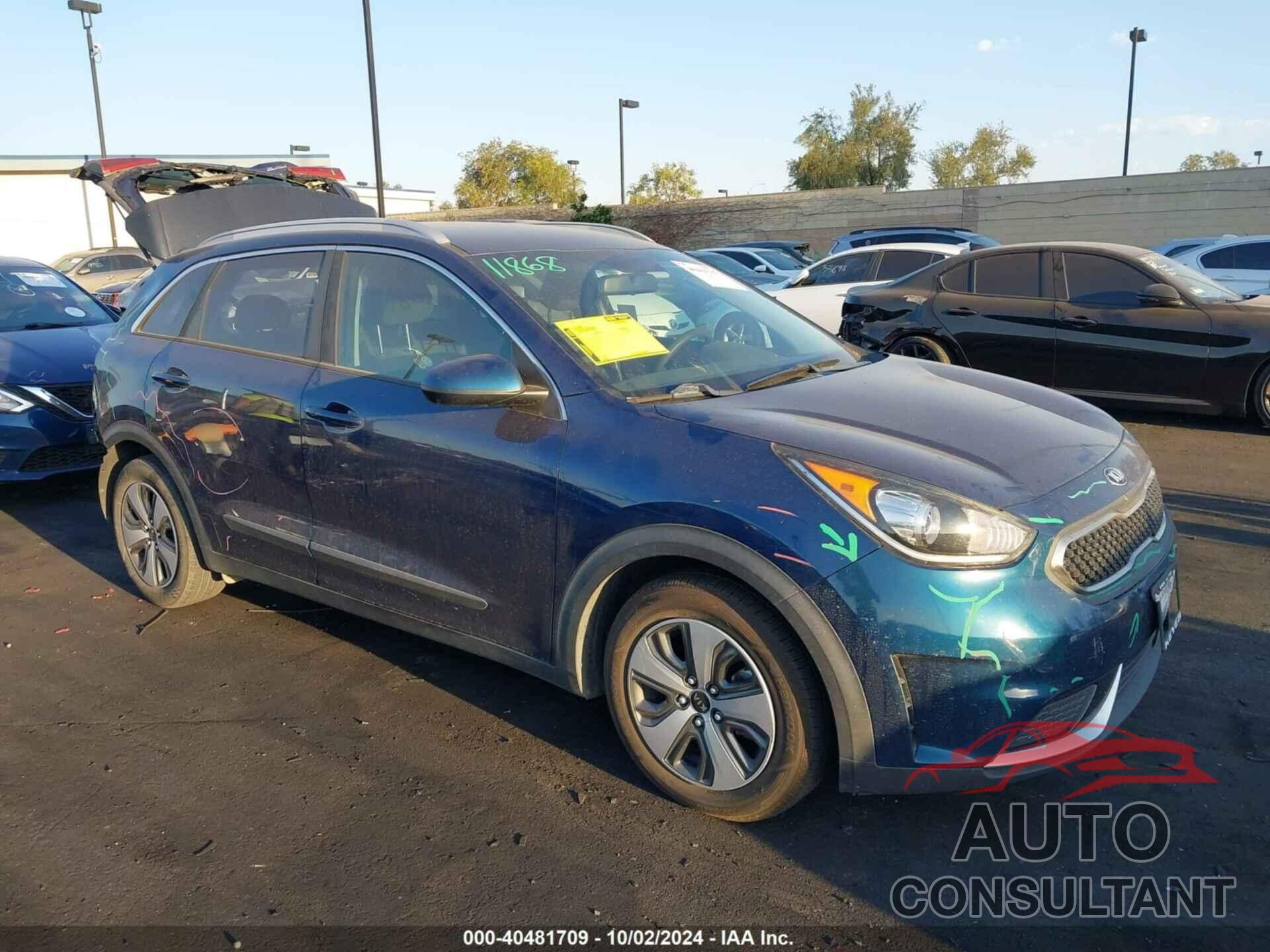 KIA NIRO 2017 - KNDCB3LC0H5094622