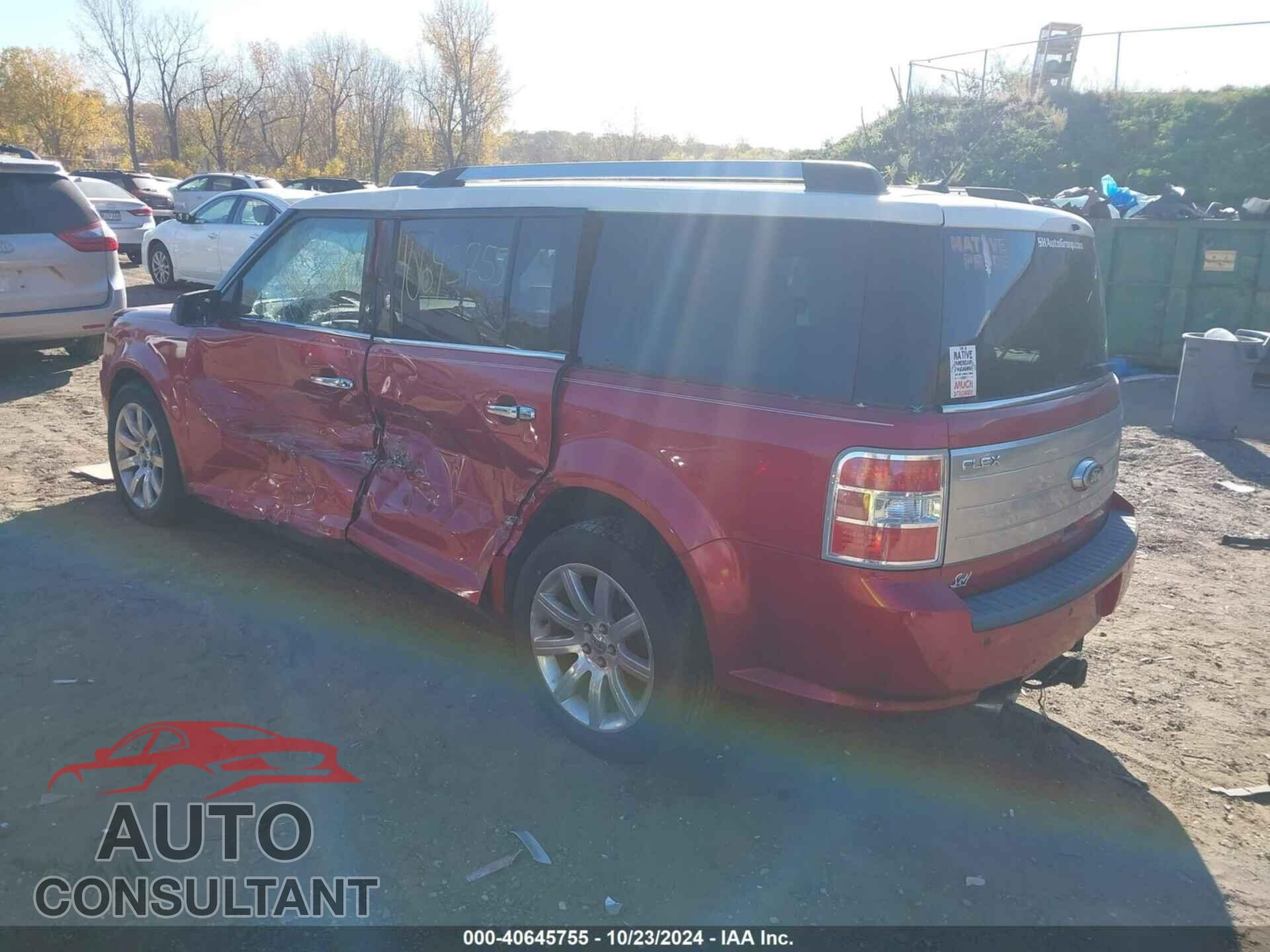 FORD FLEX 2011 - 2FMHK6DC9BBD09922