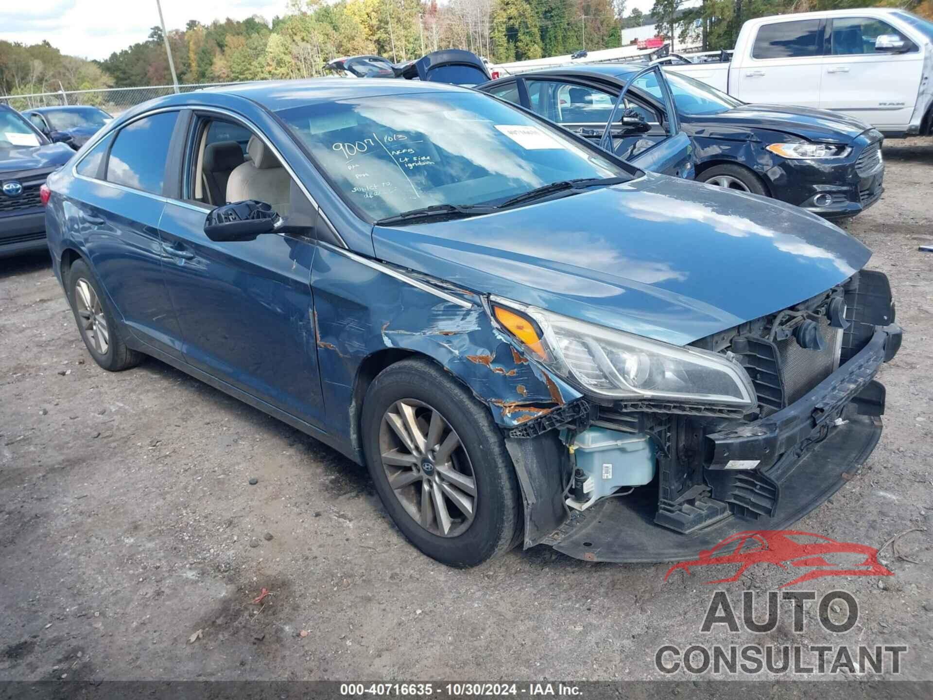 HYUNDAI SONATA 2016 - 5NPE24AF4GH319828