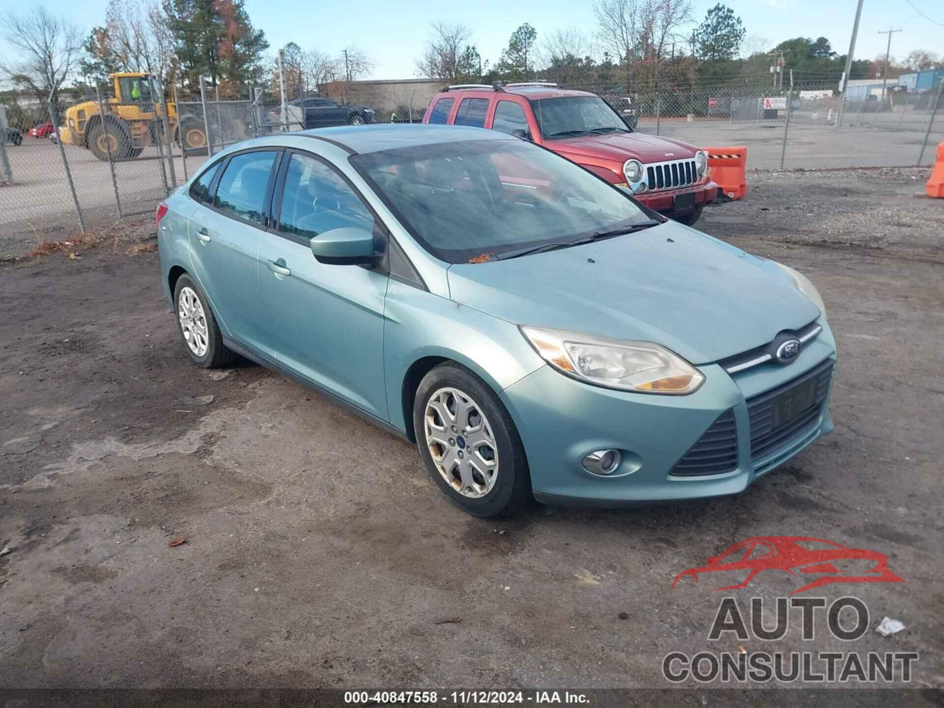 FORD FOCUS 2012 - 1FAHP3F2XCL346431