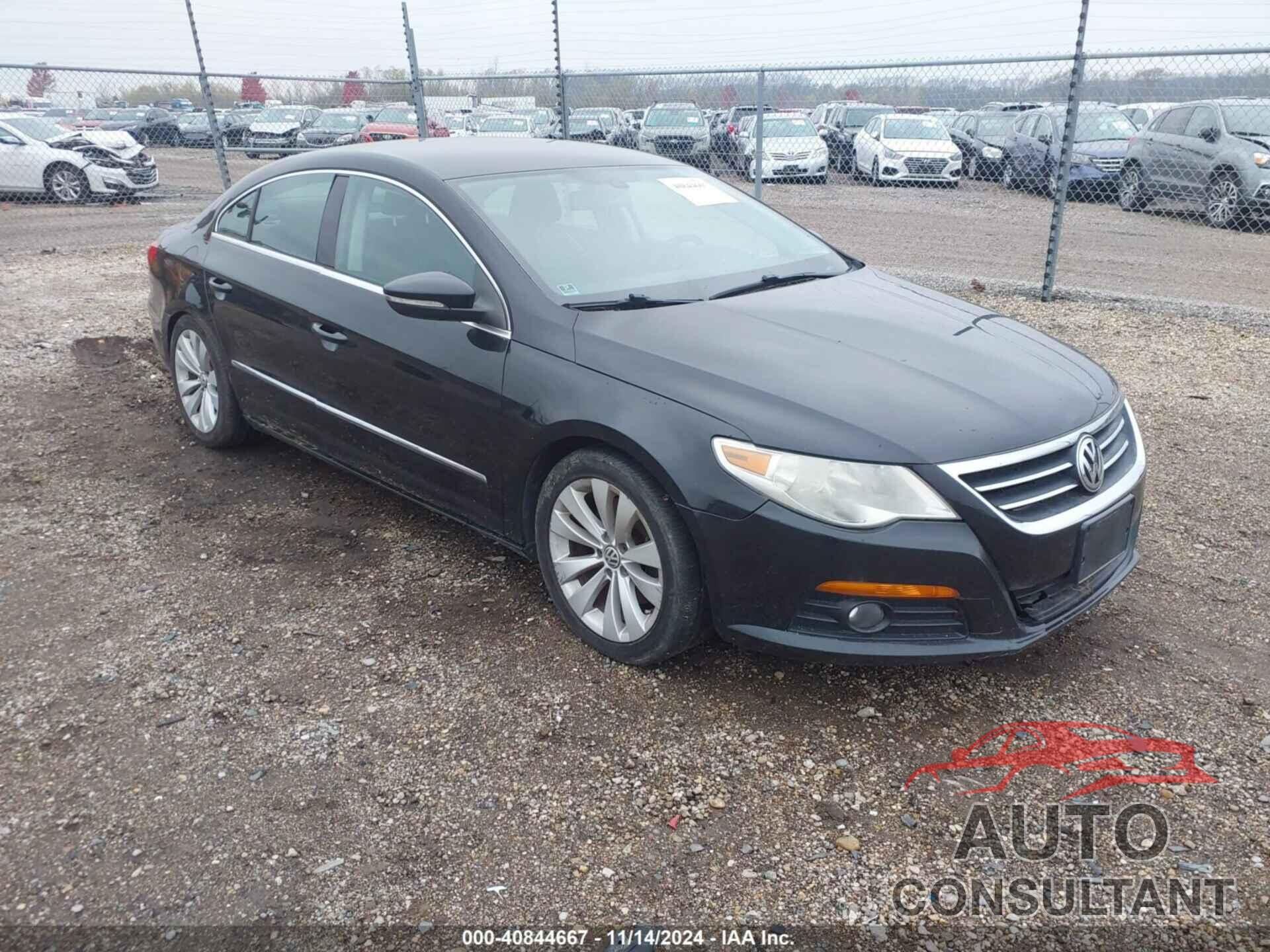 VOLKSWAGEN CC 2010 - WVWMN7AN6AE543105