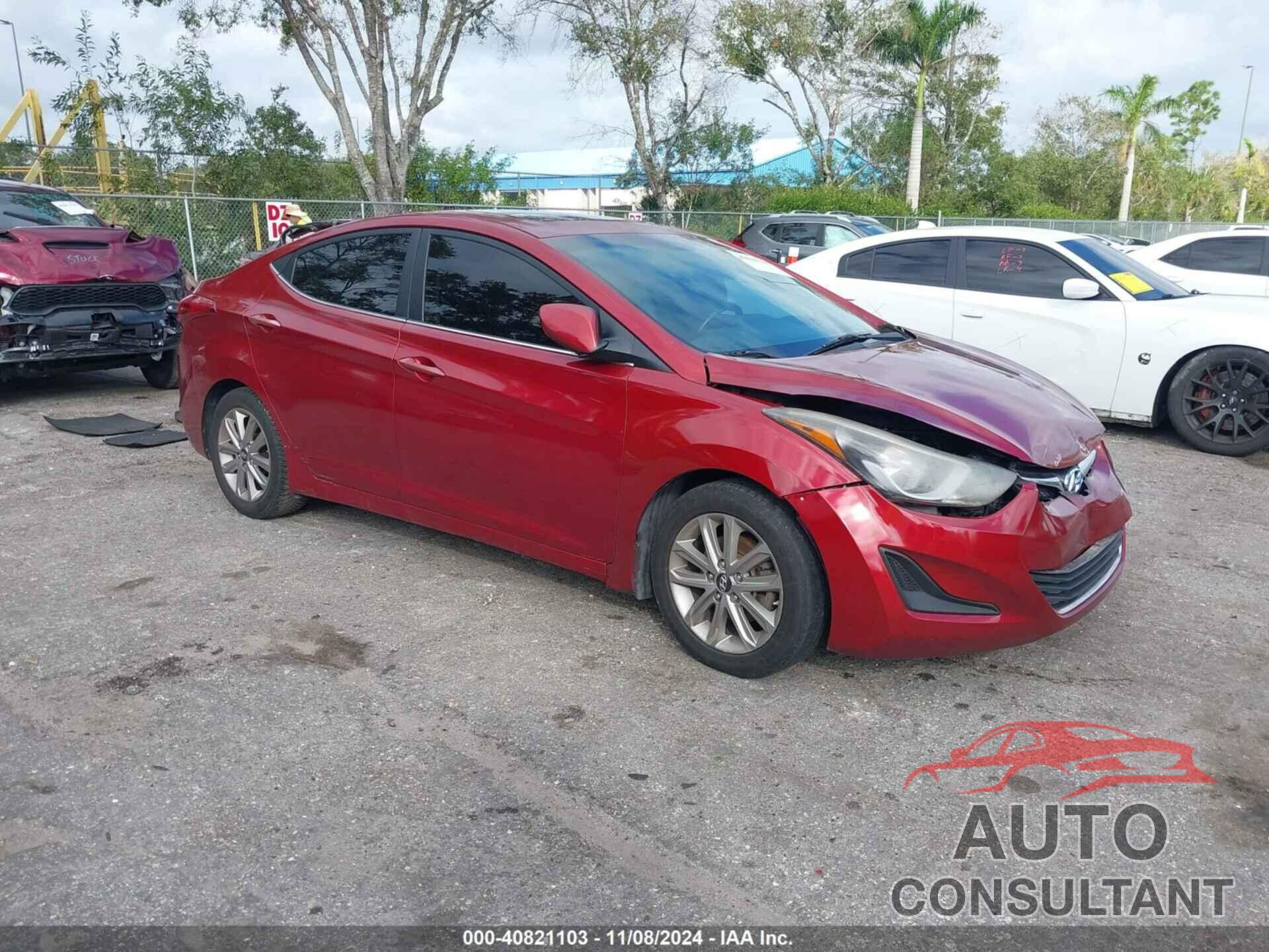 HYUNDAI ELANTRA 2015 - 5NPDH4AE9FH565287