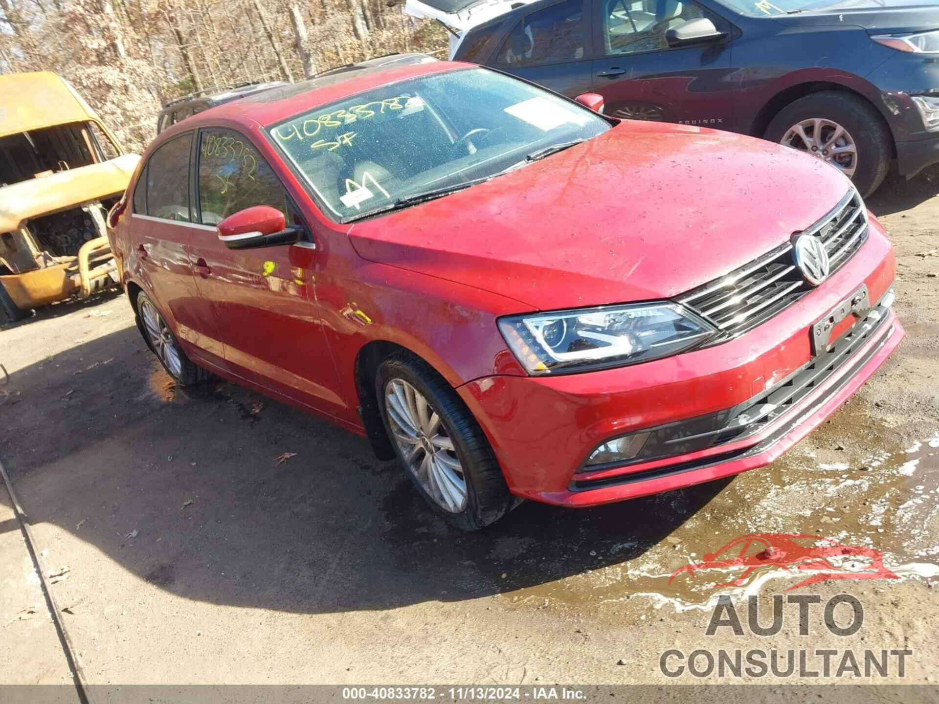 VOLKSWAGEN JETTA 2016 - 3VWL17AJ3GM319911