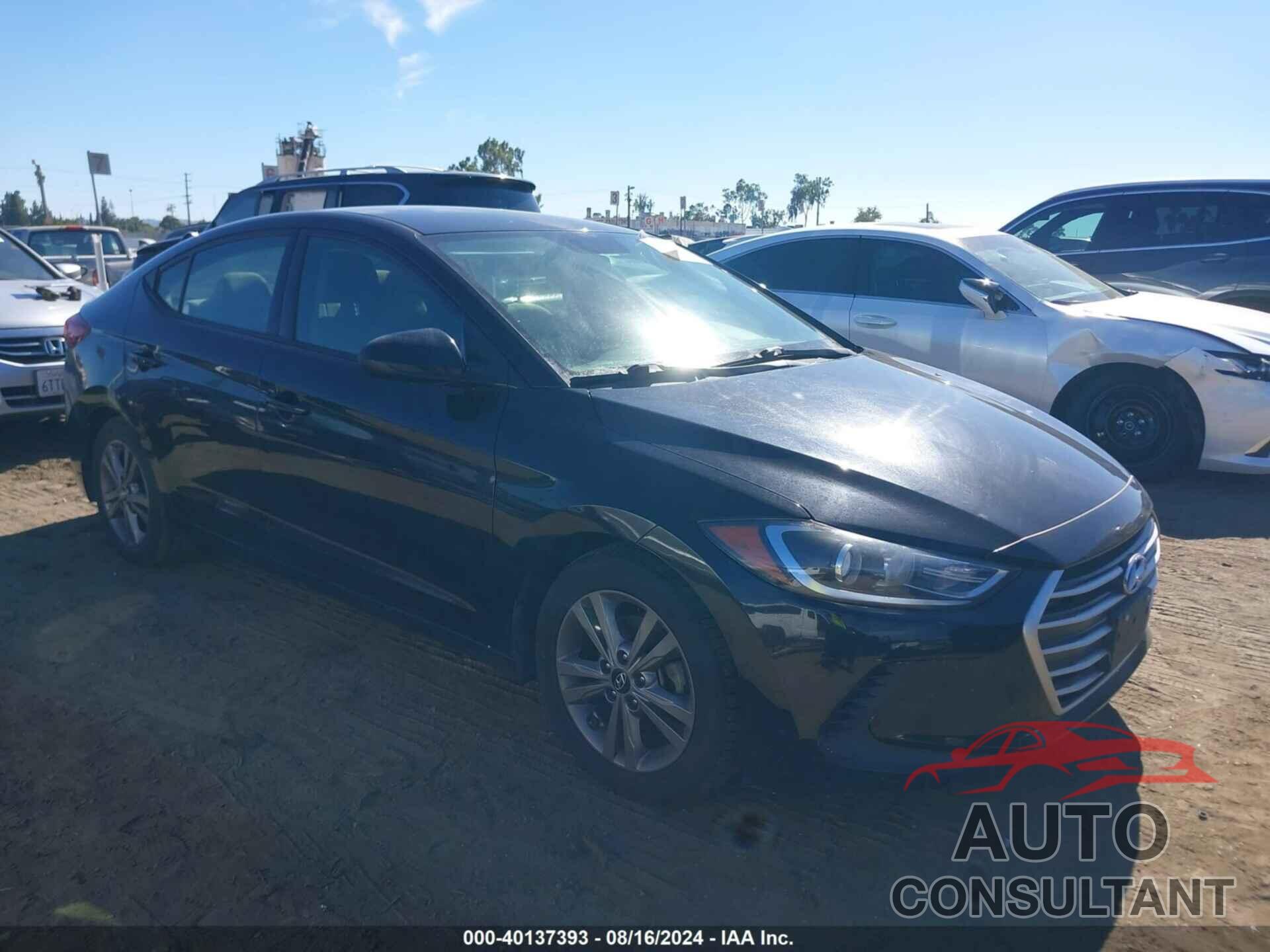 HYUNDAI ELANTRA 2017 - 5NPD84LF3HH186858