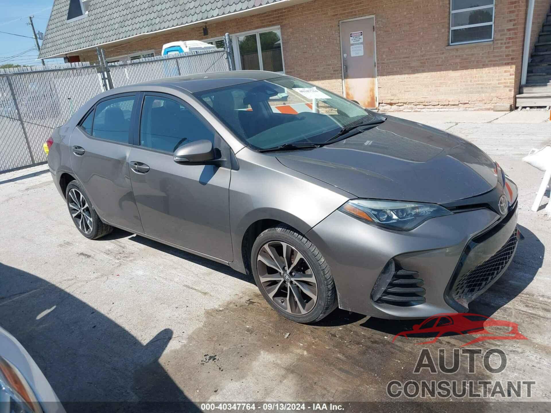 TOYOTA COROLLA 2017 - 5YFBURHE8HP676697