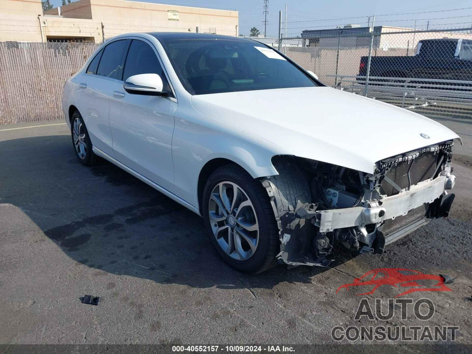 MERCEDES-BENZ C 2016 - 55SWF4JB3GU144555